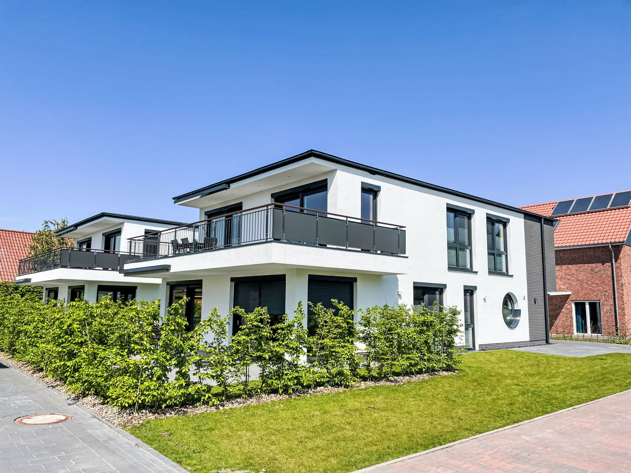 Modern huis met sauna en balkon