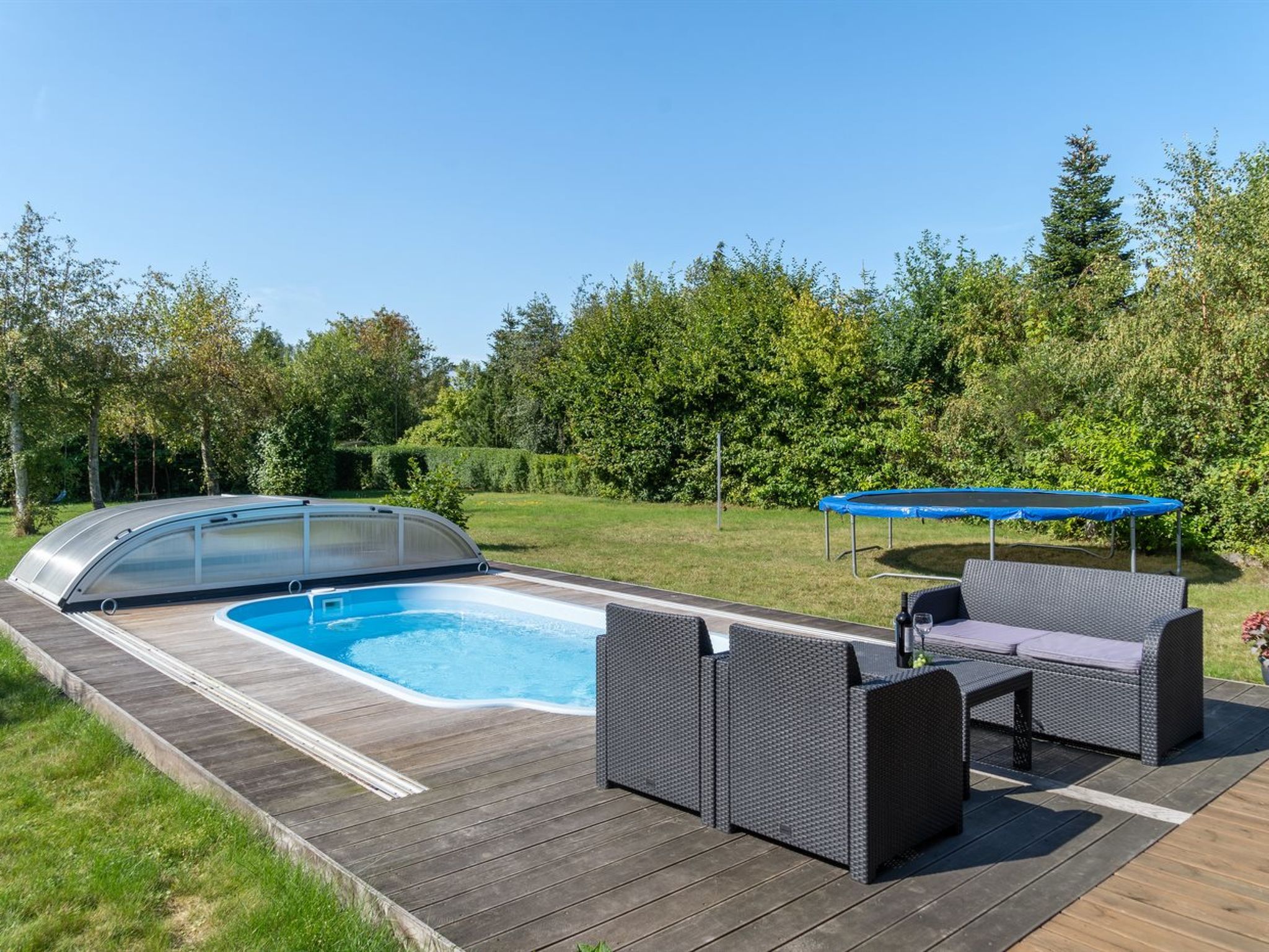 Ferienhaus mit privatem Pool