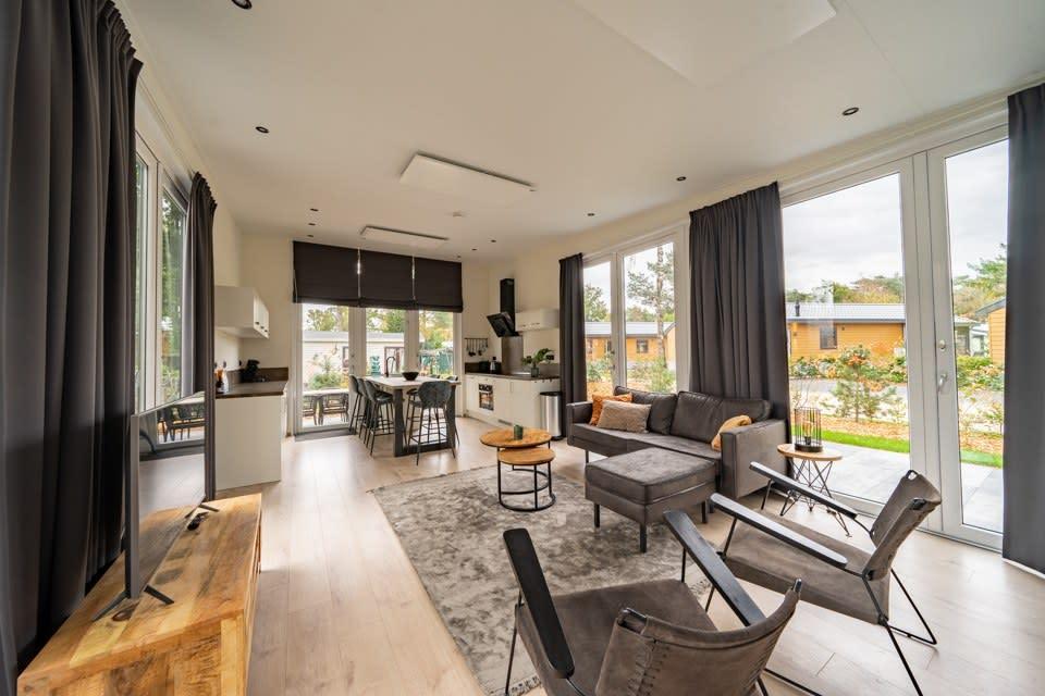 Pet-friendly lodge (4p) on the Veluwe