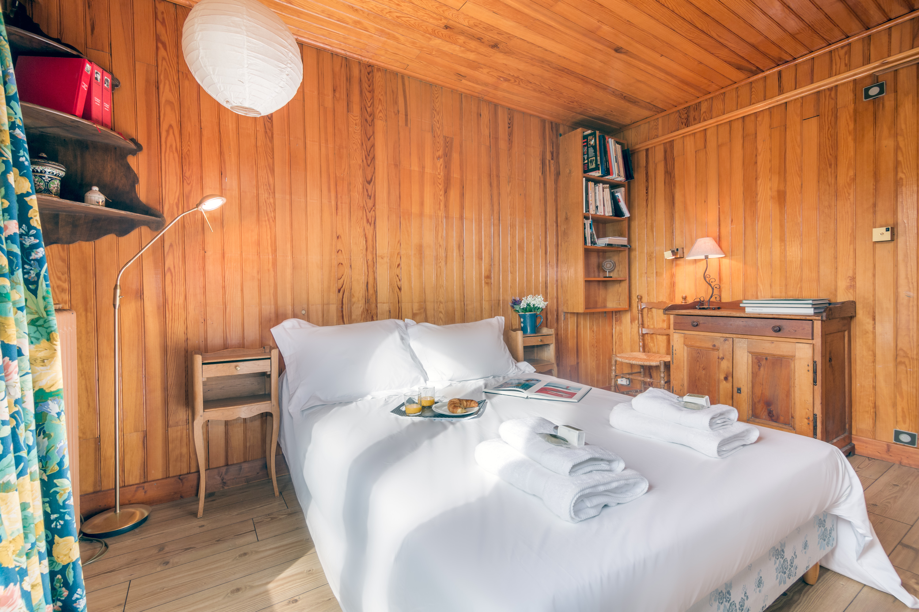 Group accommodation with beautiful view and sauna