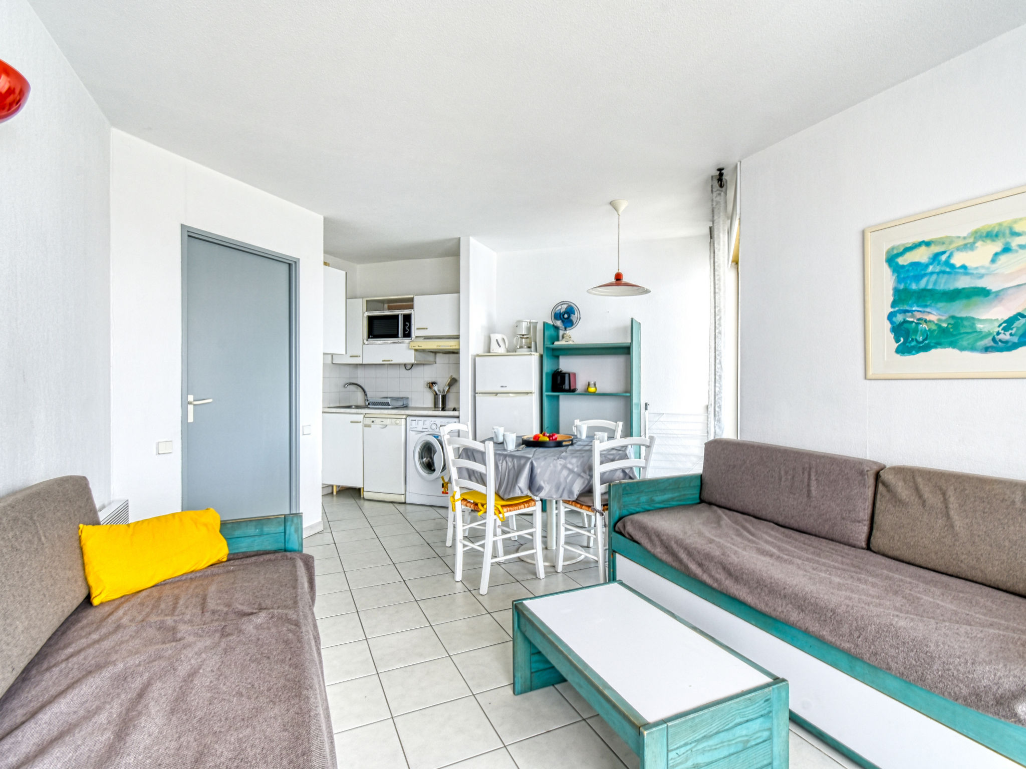 4-person apartment in the port of Fréjus