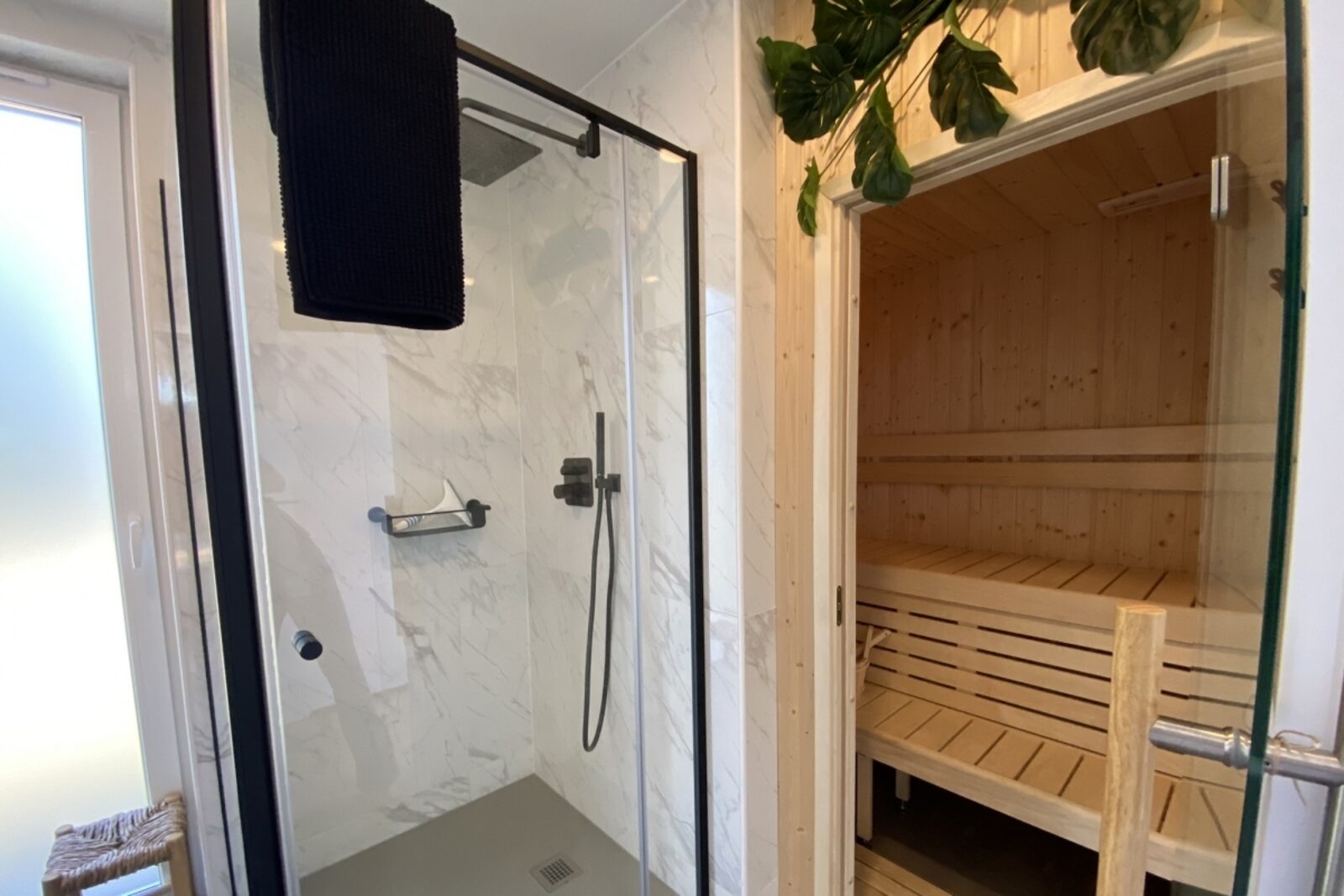 Familielodge (6 pers) met sauna