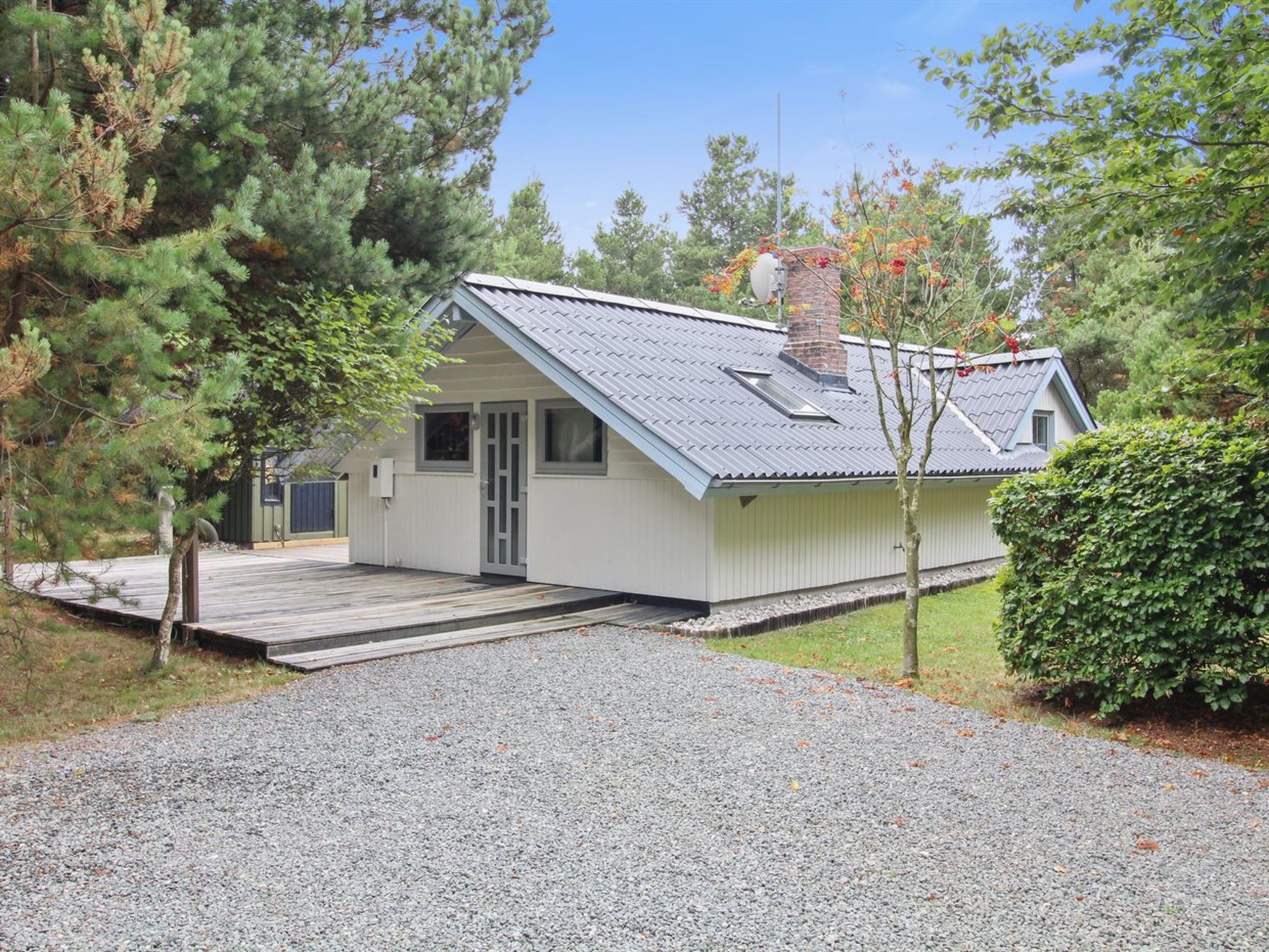 Charaktervolles Ferienhaus aus Holz (4p)