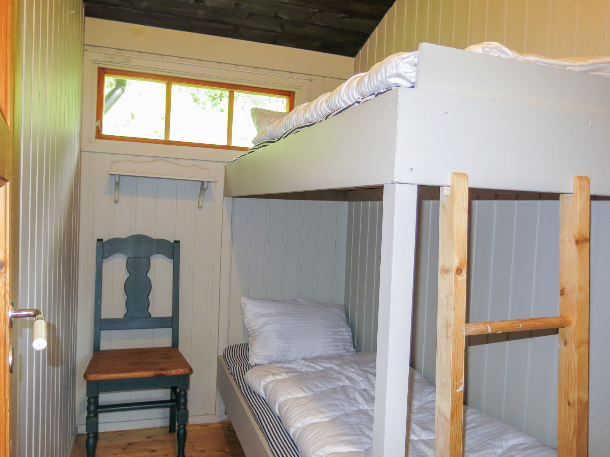 Green holiday home in the mountains in Ljosland