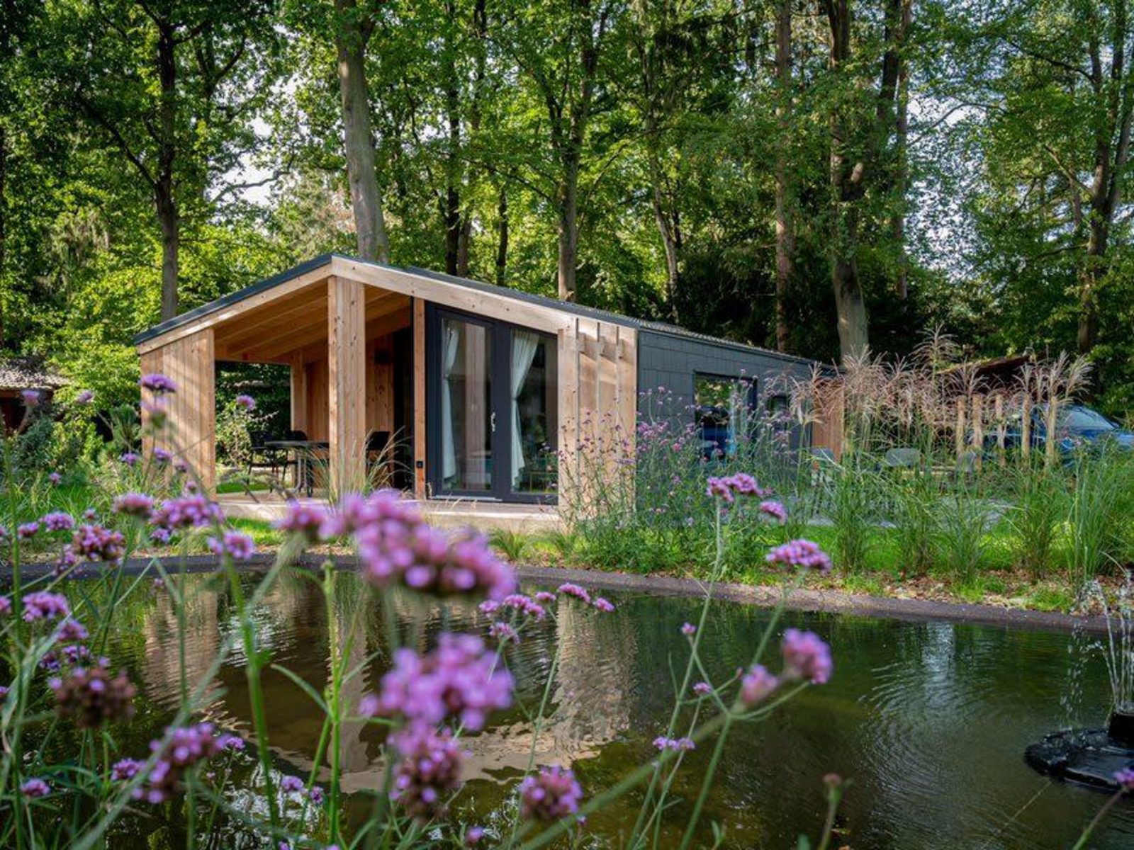 Duurzame cottage in een natuurgebied 