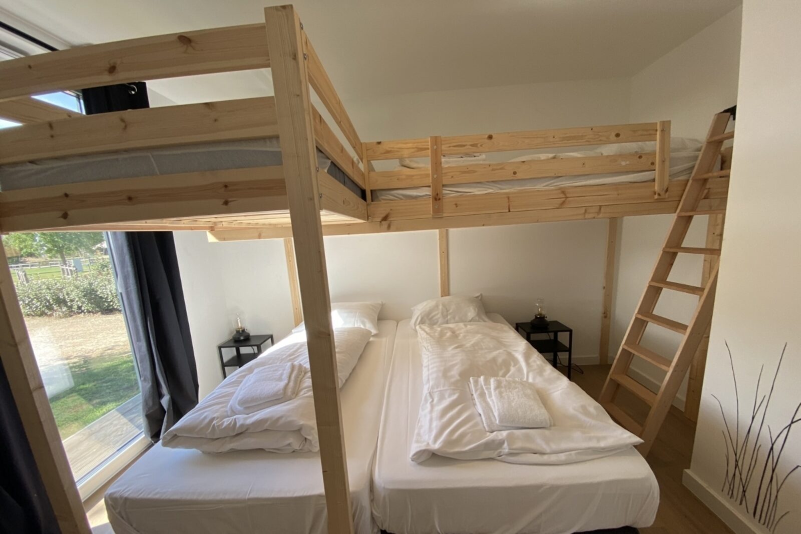 Familielodge (6 pers) met sauna