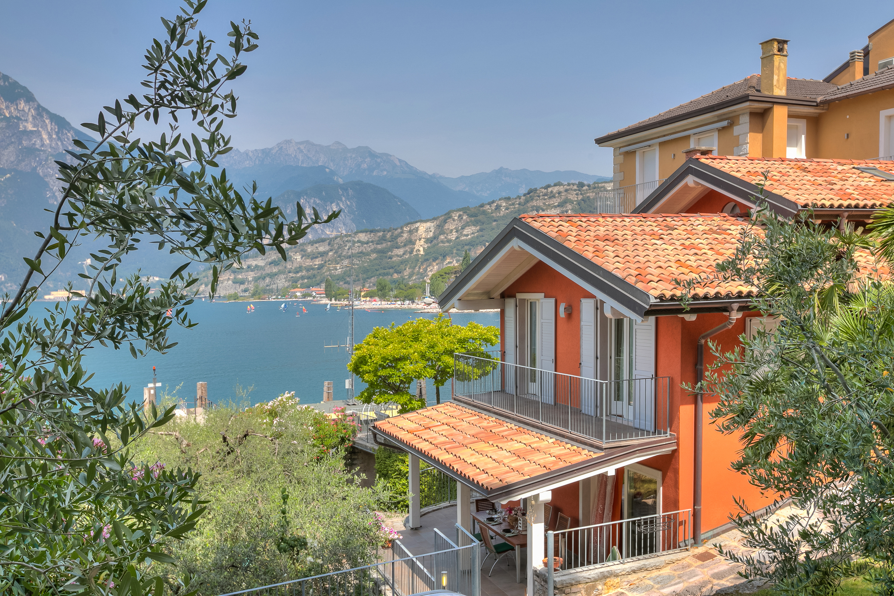 Logement de vacances situé au bord d'un lac