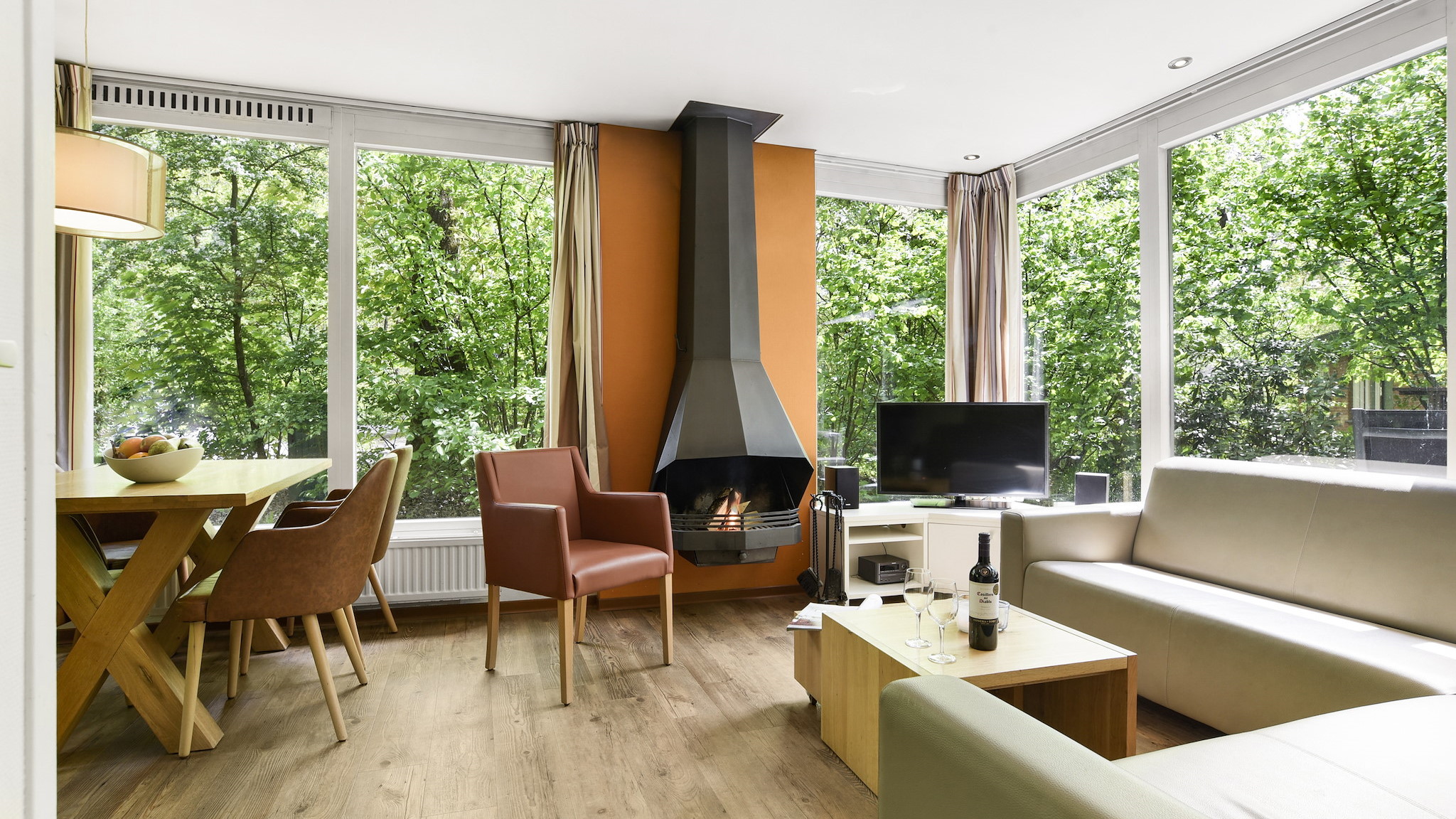 Ferienwohnung im kinderfreundlichen Park