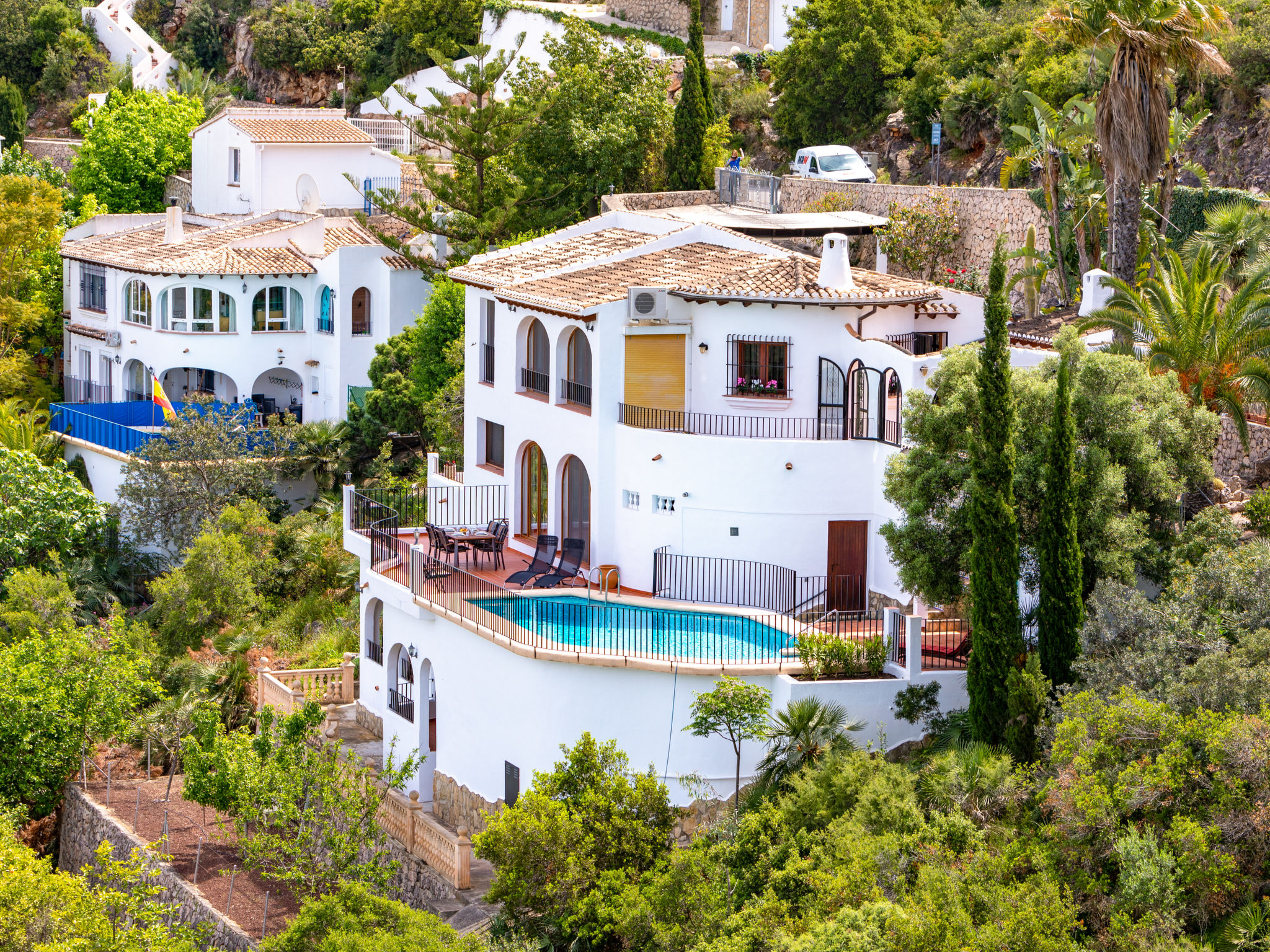 Holiday home with pool in Spain