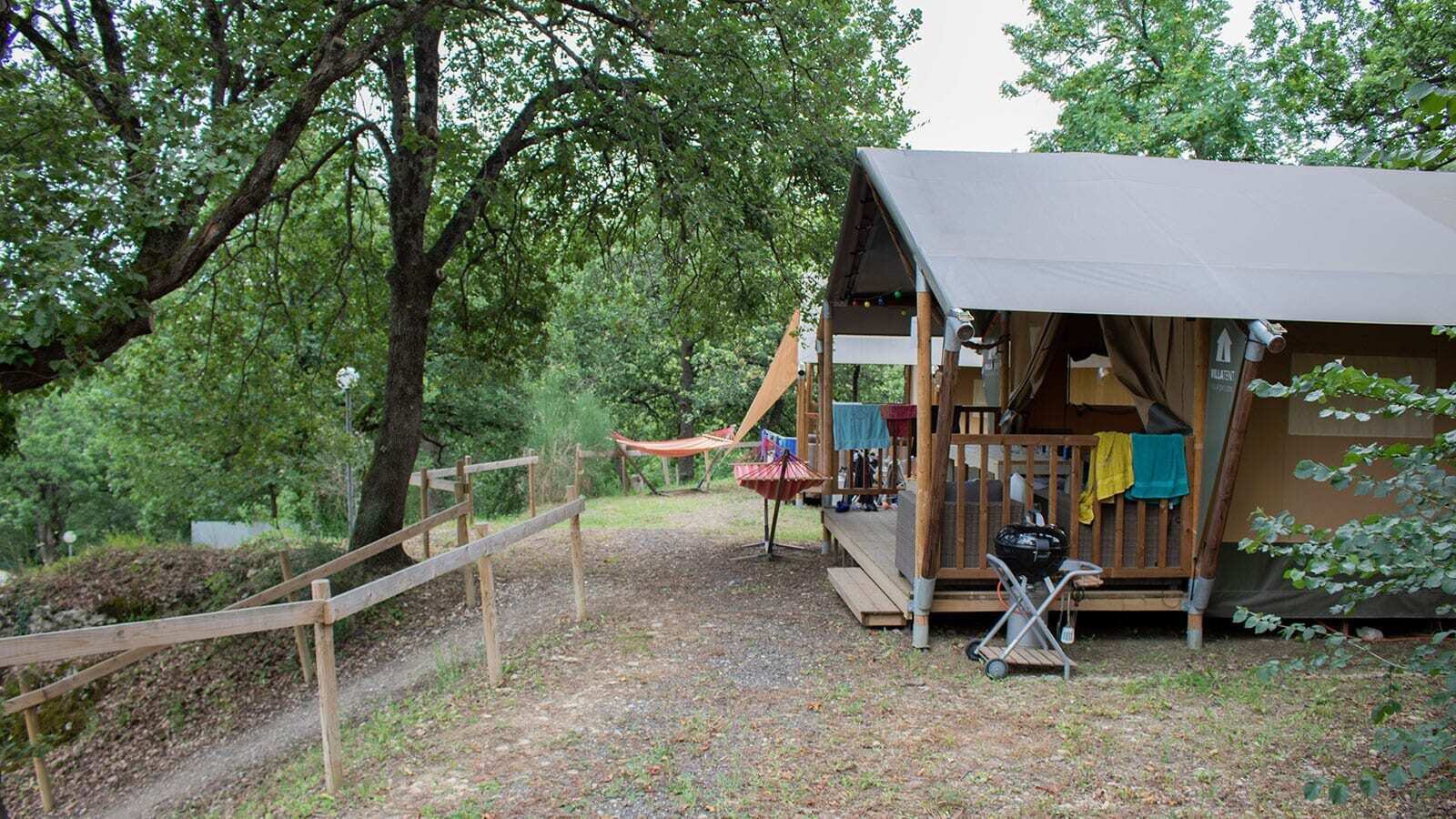 5-person glamping tent in San Marino