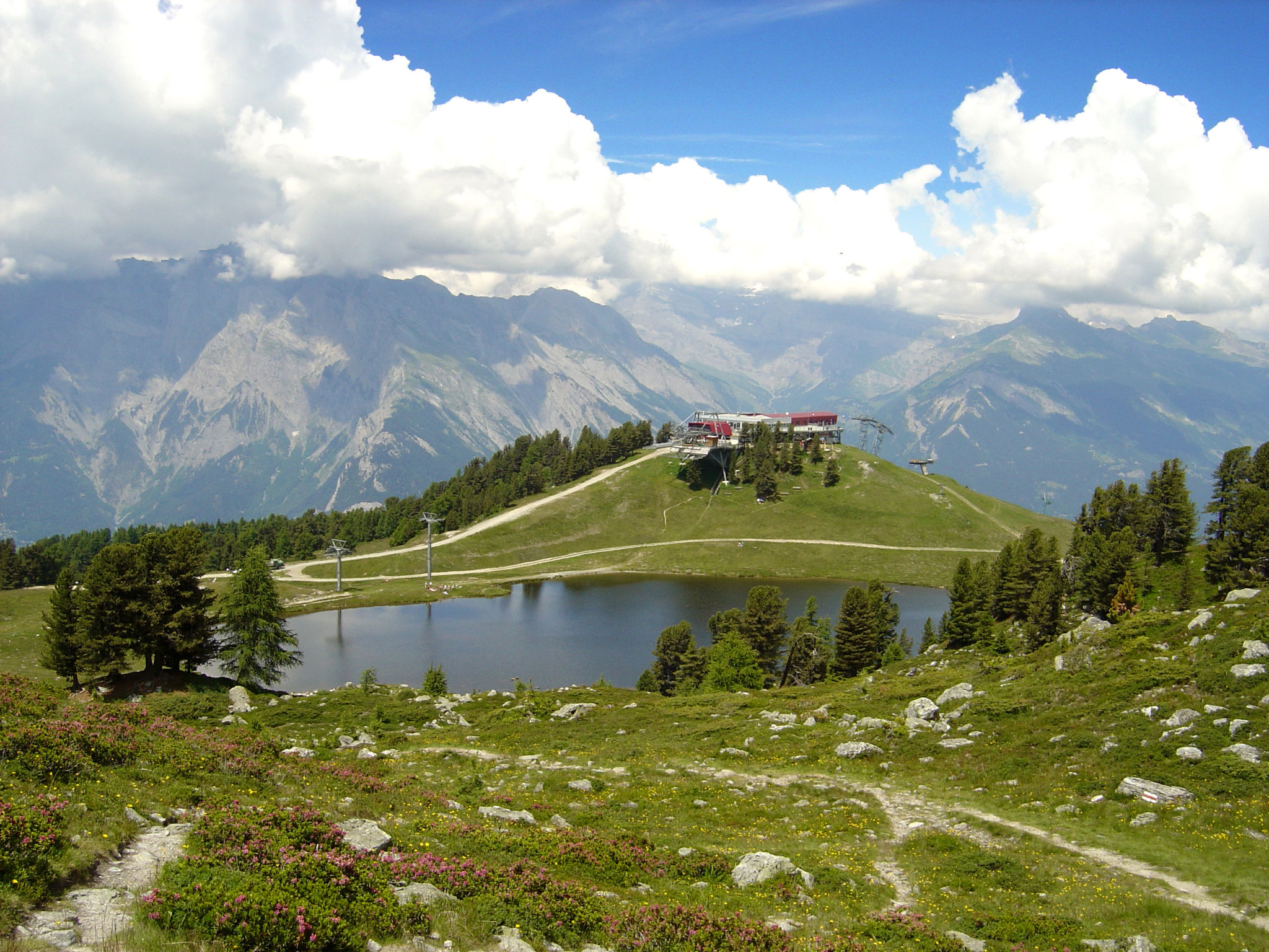 Vakantiehuis op een berg