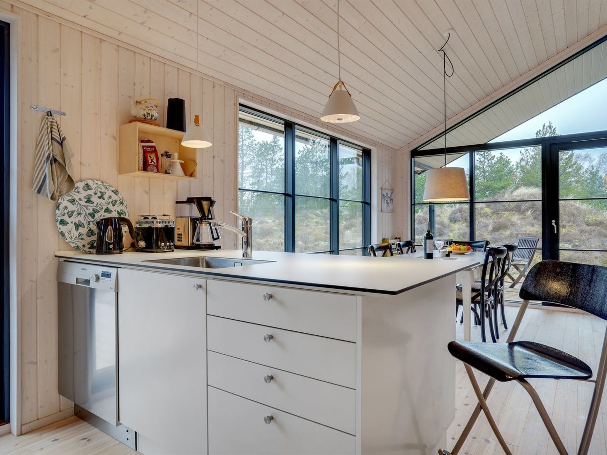 Modern holiday home in nature