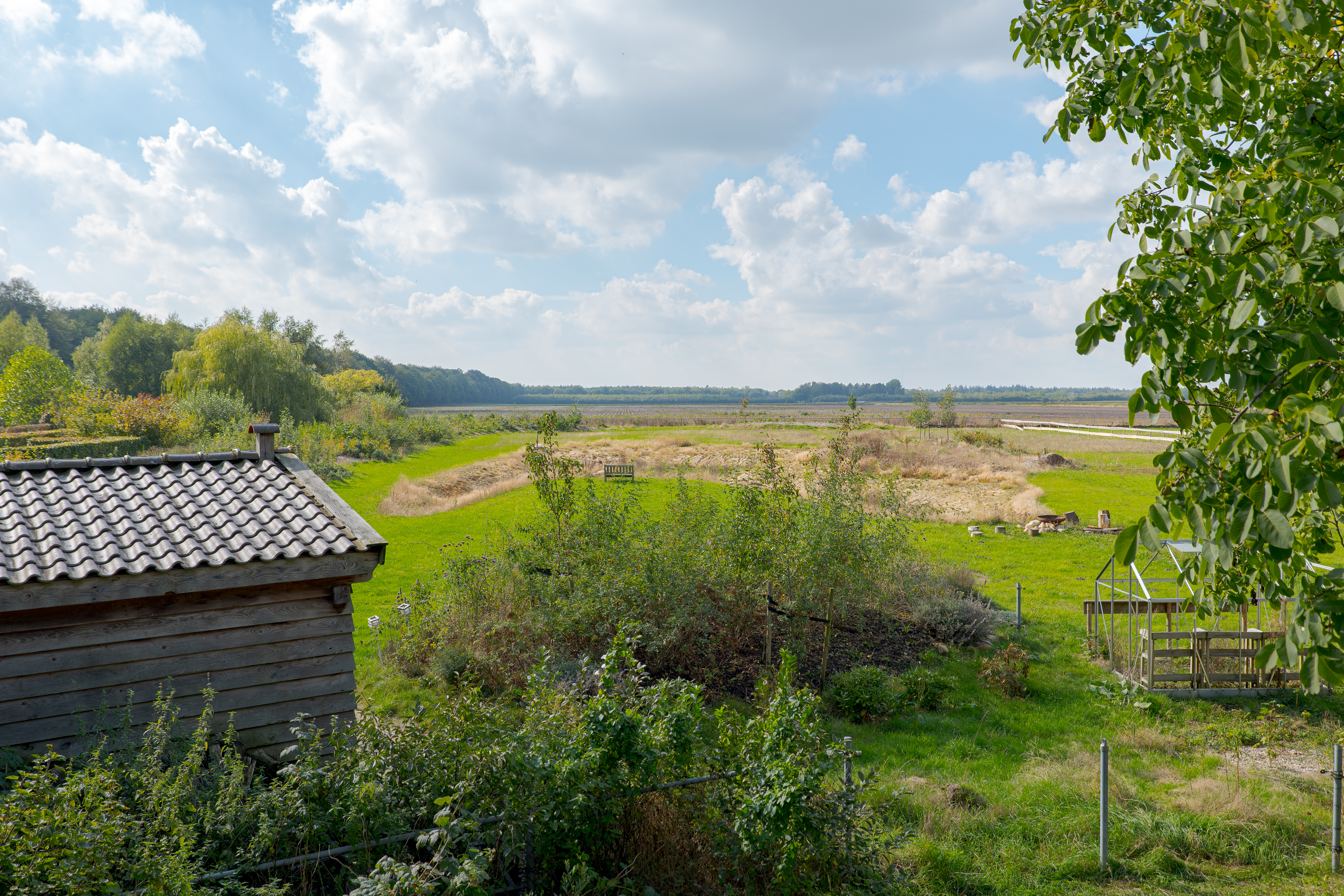 Overnachten met uitzicht over Drentse bossen