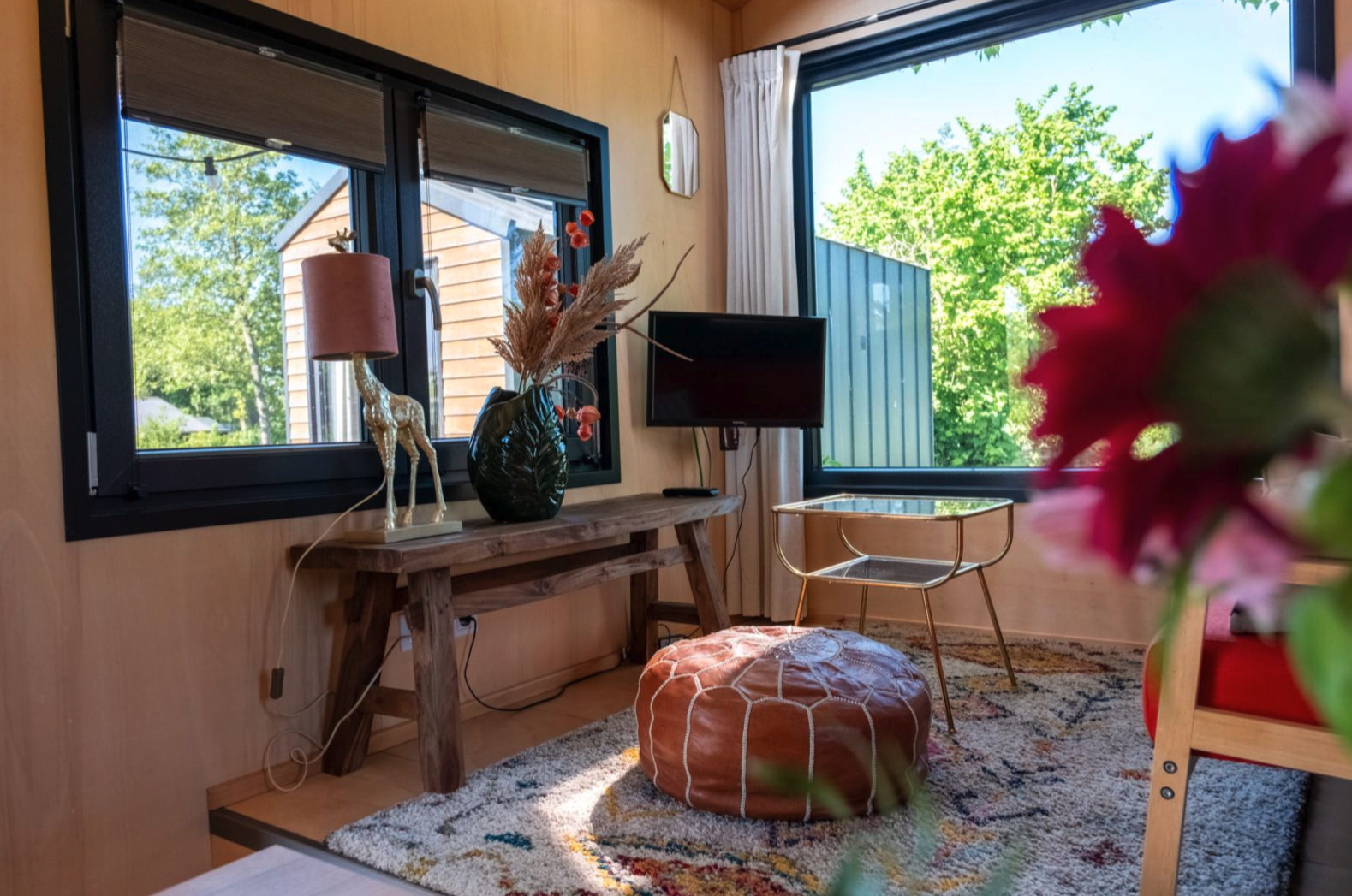 Sfeervol overnachten in een tiny house