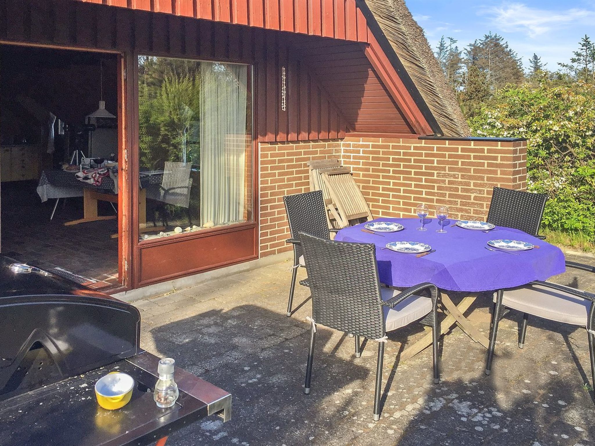 Vakantiehuis met privéterras in de natuur