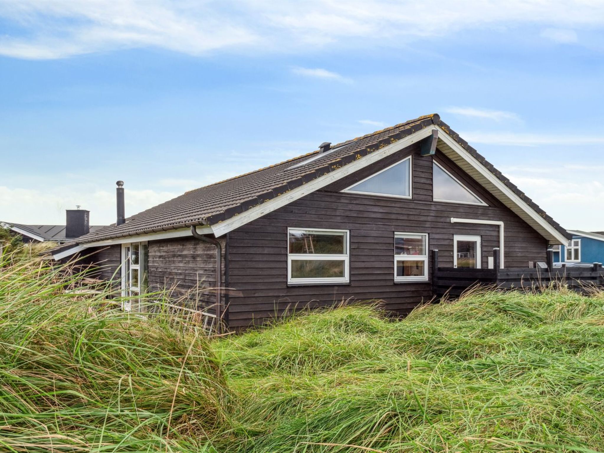 Dune house with sauna