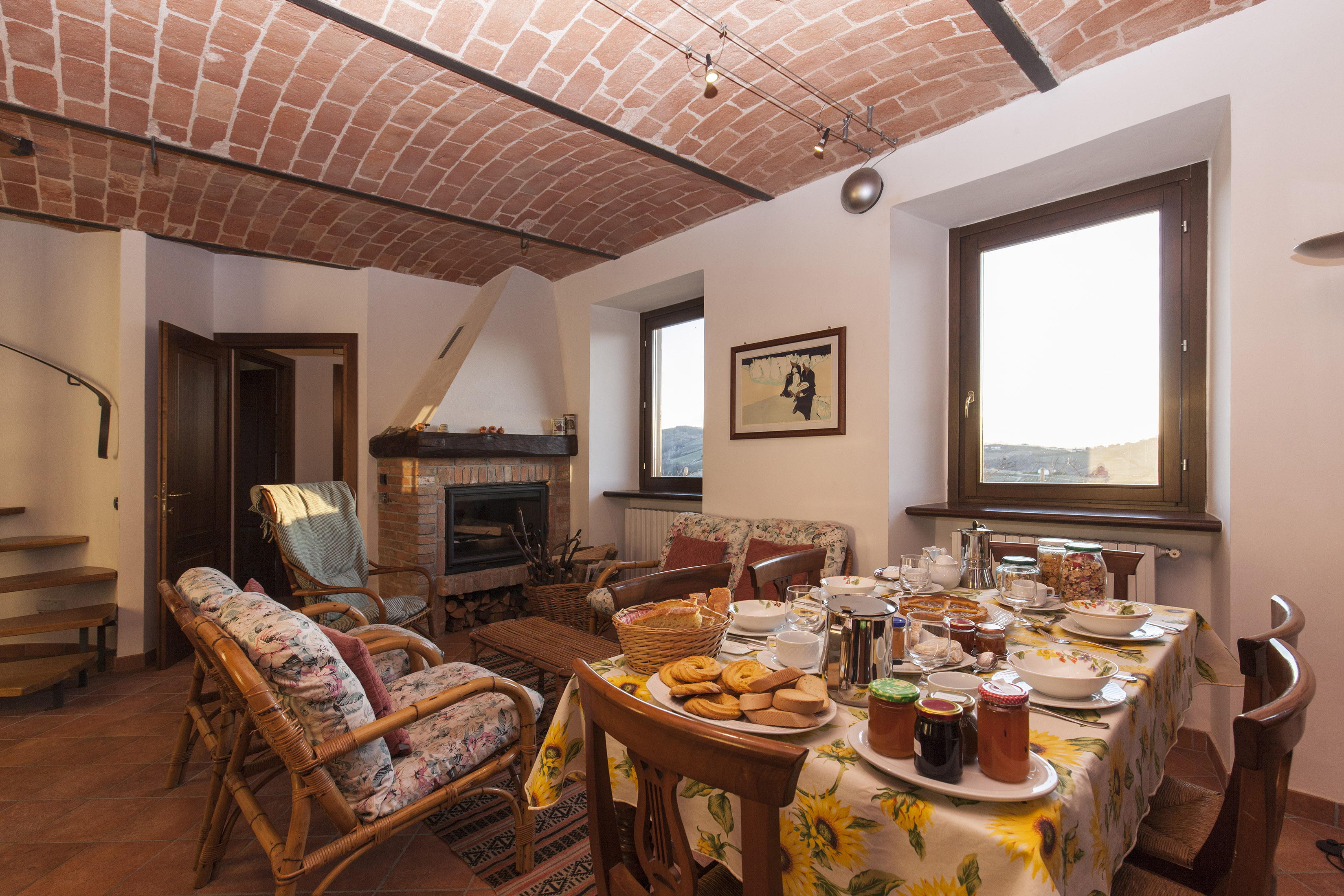 Holiday home with a view of vineyards