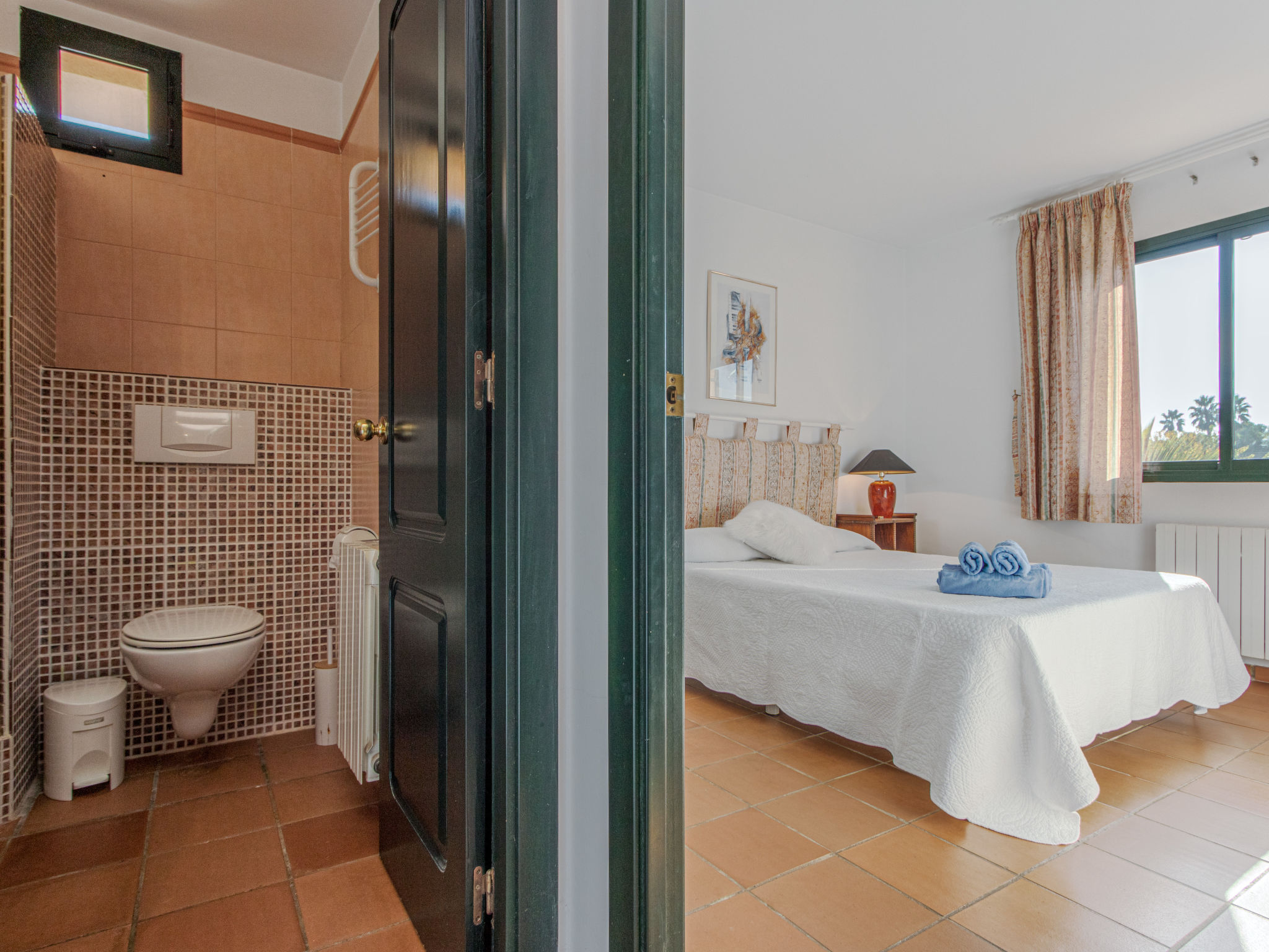 Holiday home with spacious sitting area and pool