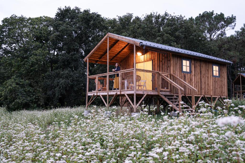 Prachtige natuurlodge (6p) in Bretagne