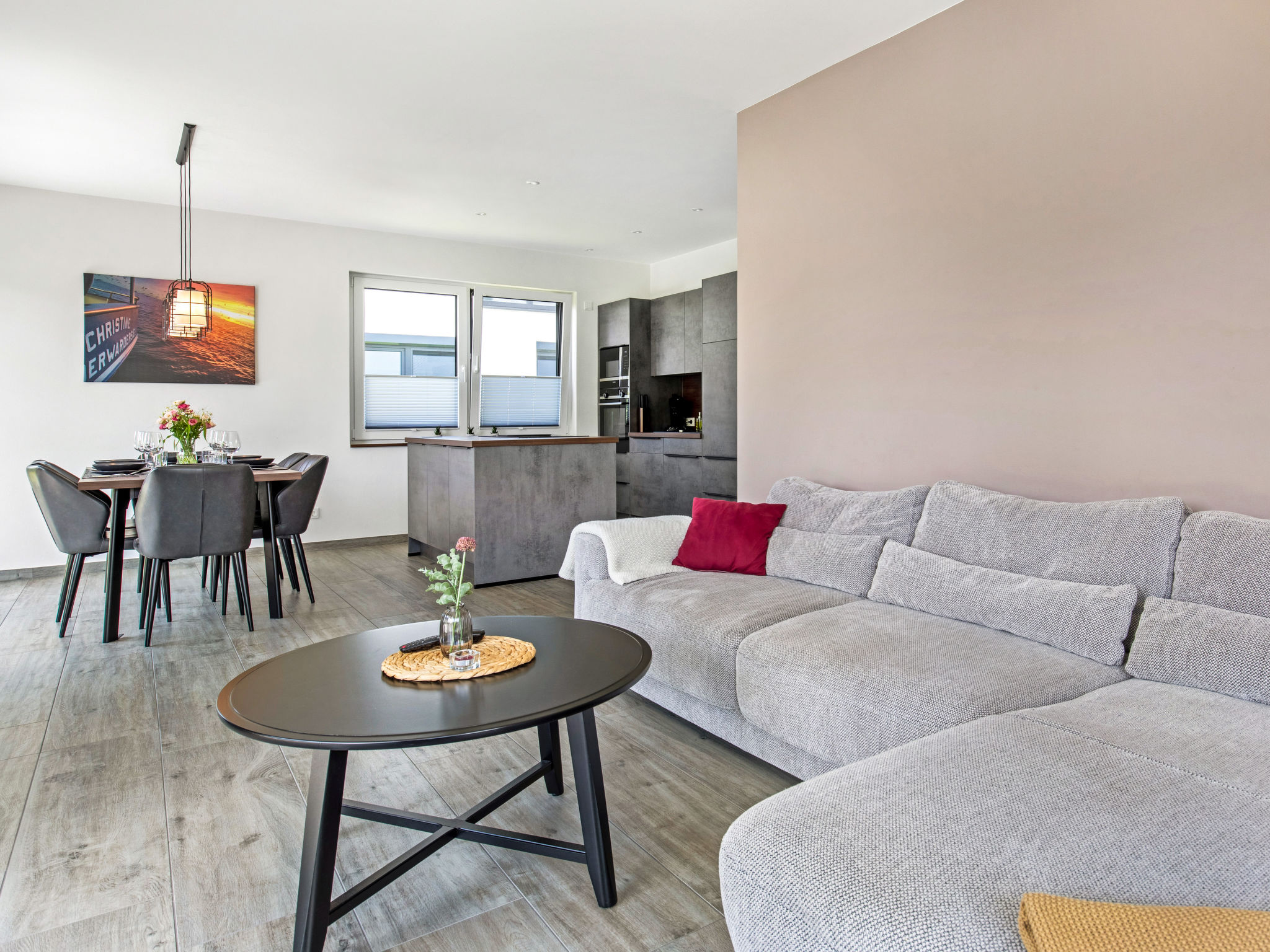 Modern huis met sauna en balkon
