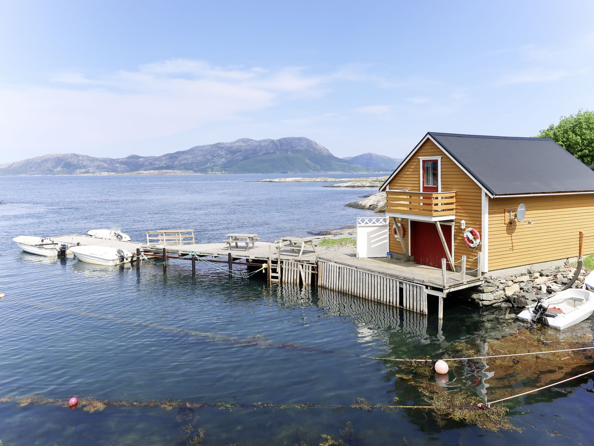 Maison de pêcheur en Norvège