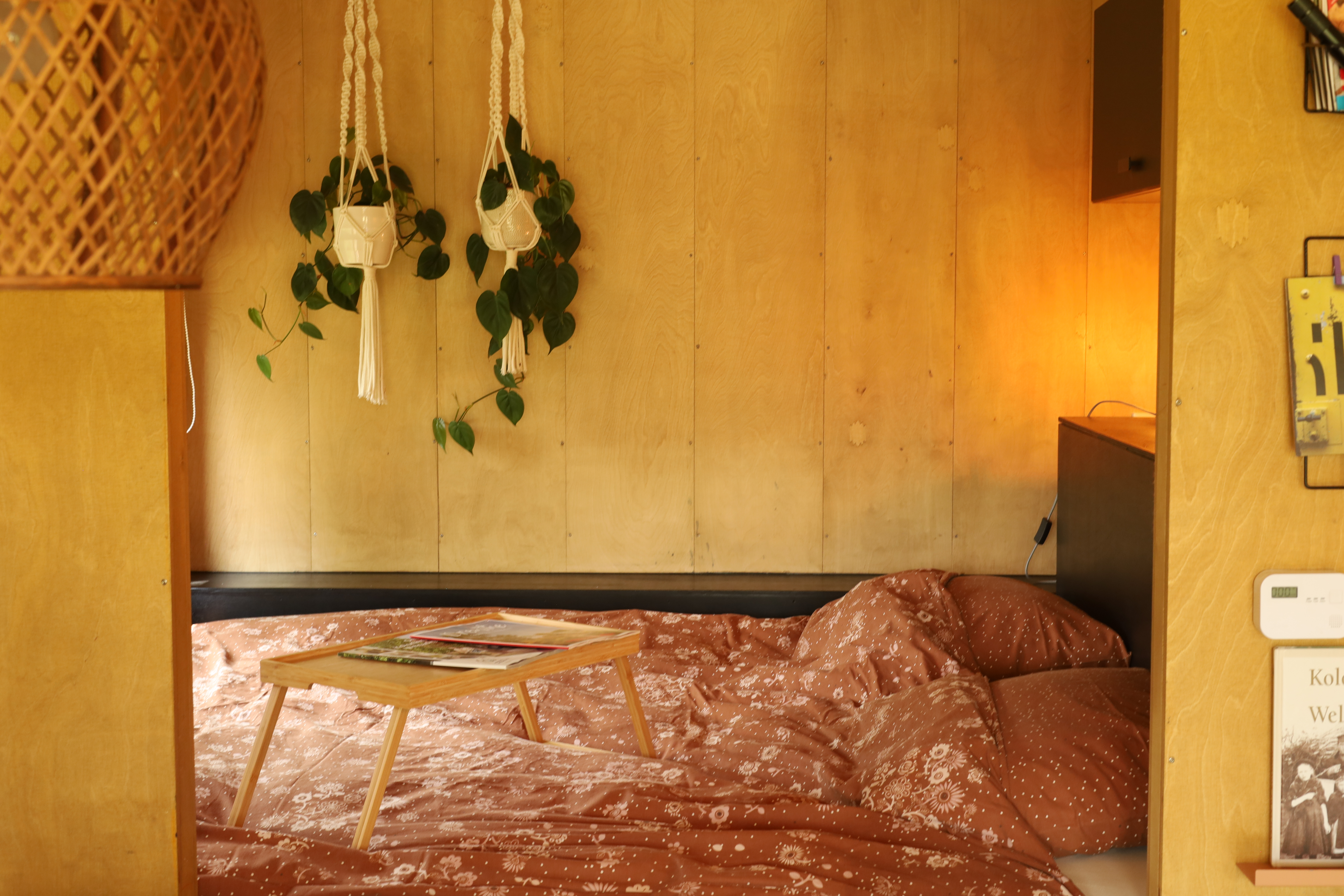Cozy tiny house with hot tub (5p) in nature