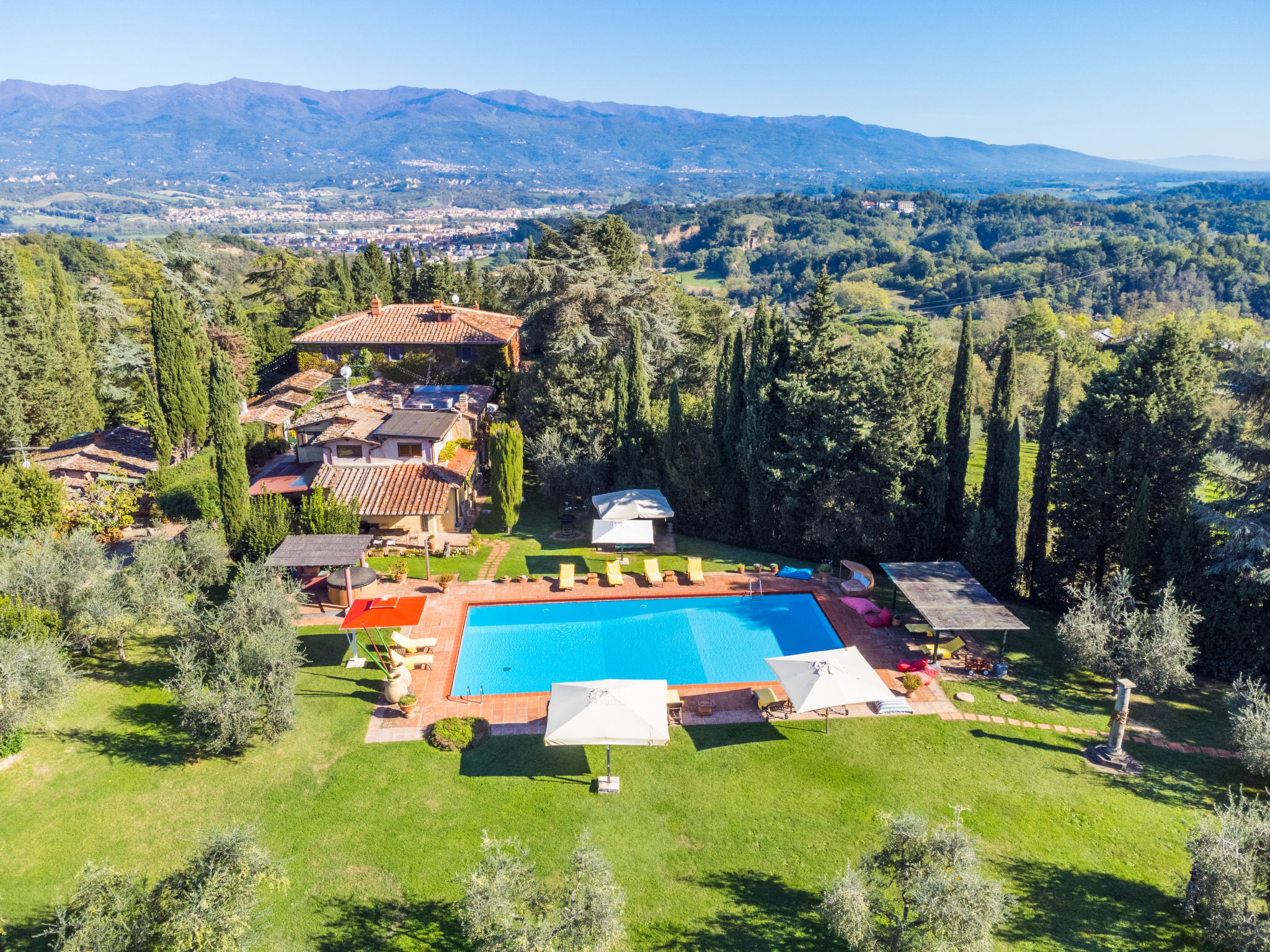 Grande villa de groupe près de Florence