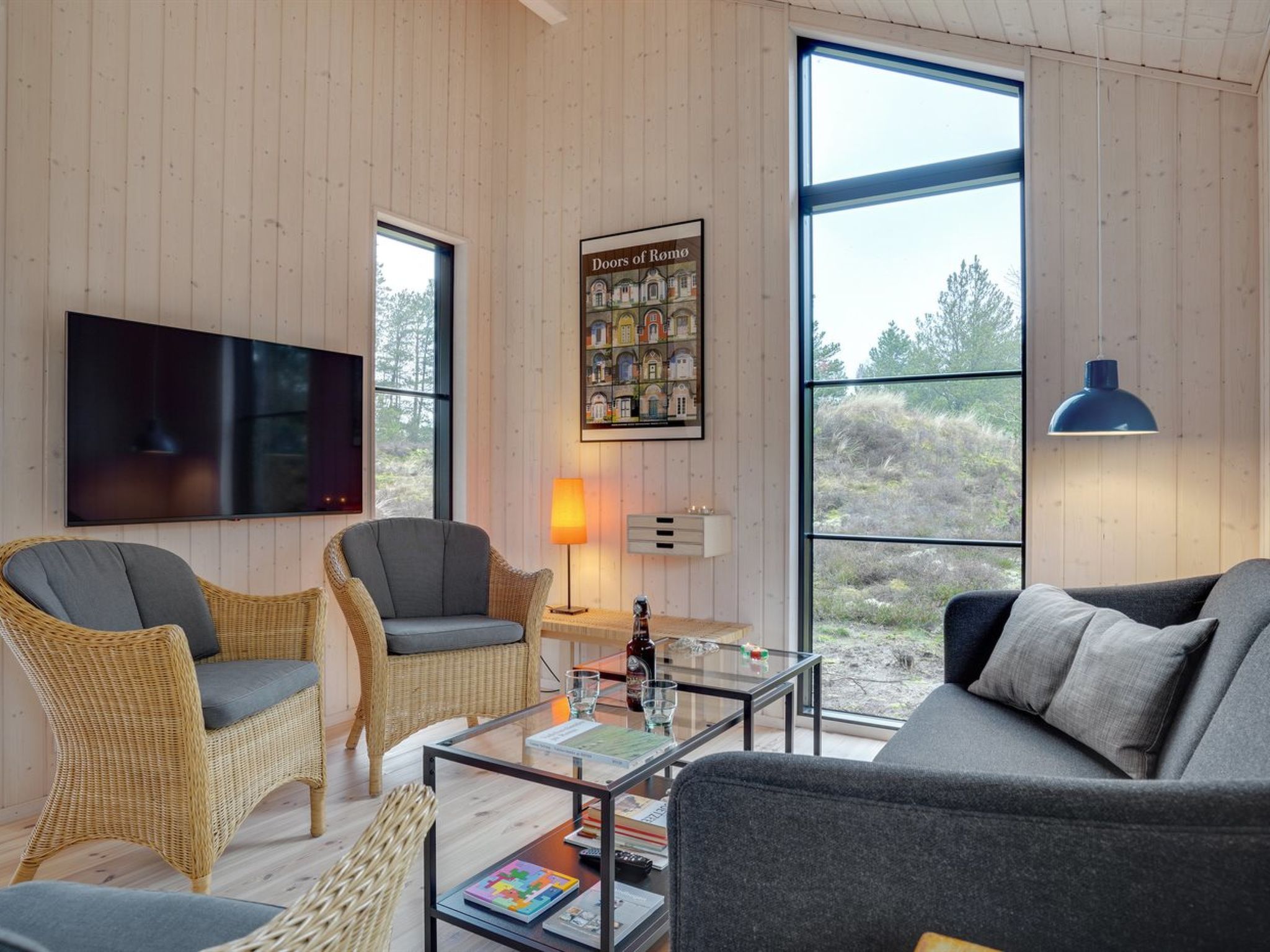 Modern holiday home in nature