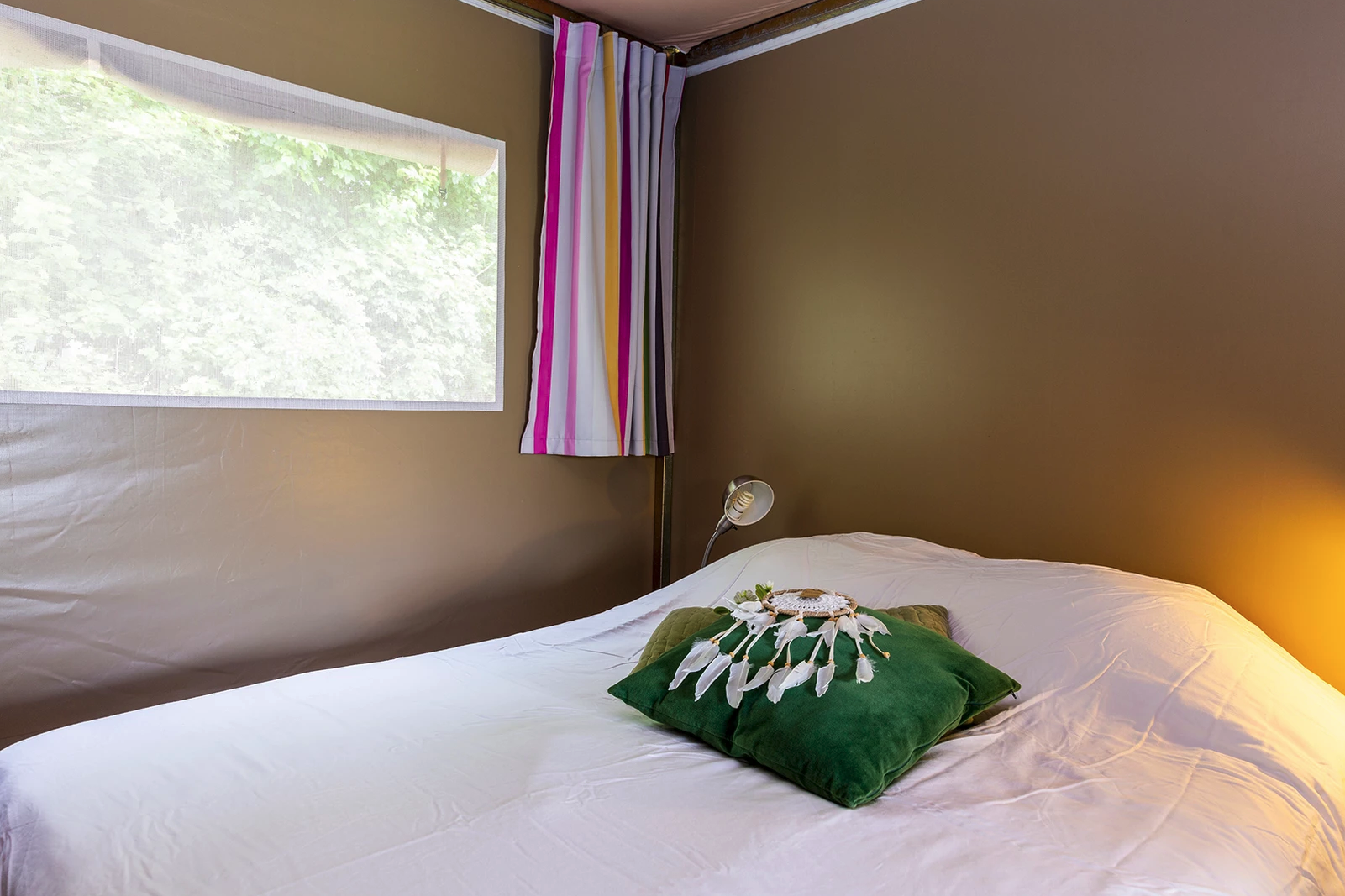 Luxe glamping lodge (4p) op boerencamping