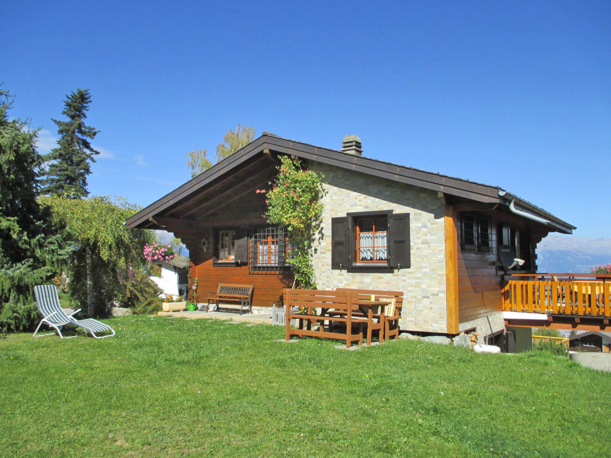 Vakantiehuis op een berg
