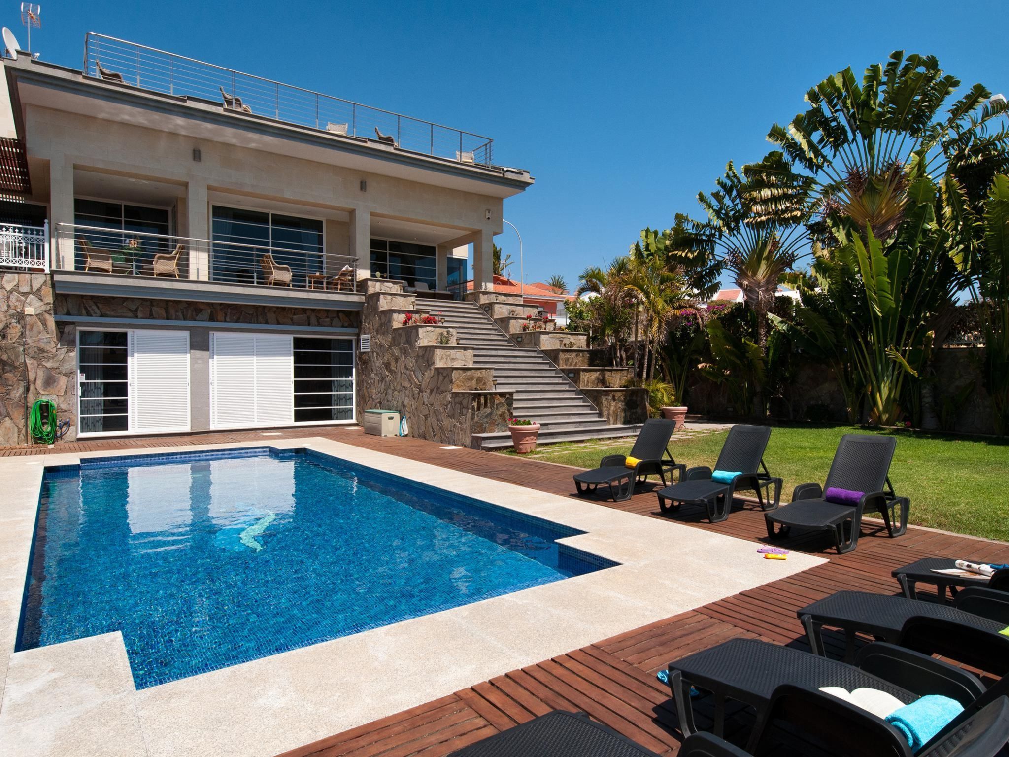 Luxe villa voor 8 personen met biljart
