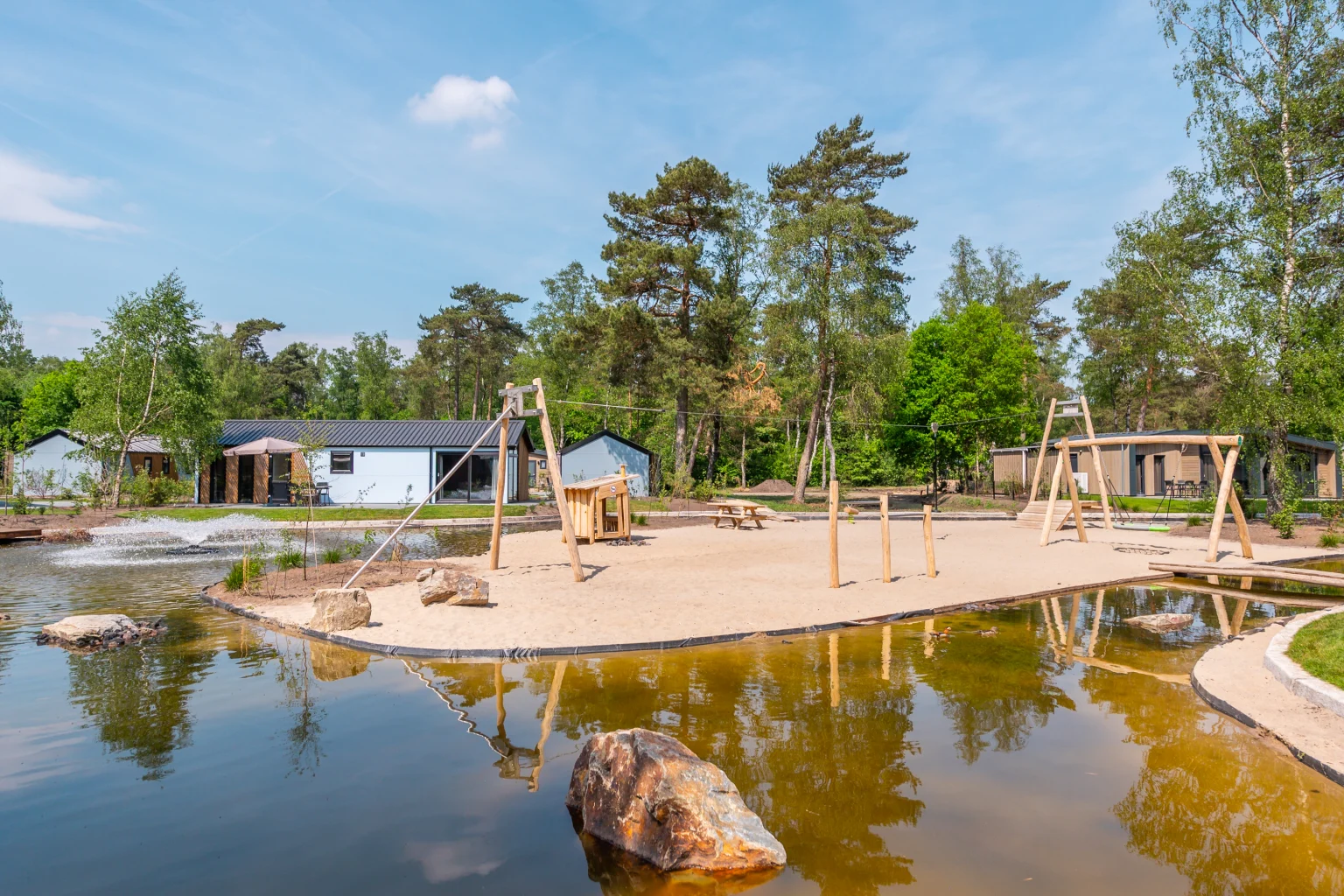 Moderne vakantiewoning vlakbij natuurpark