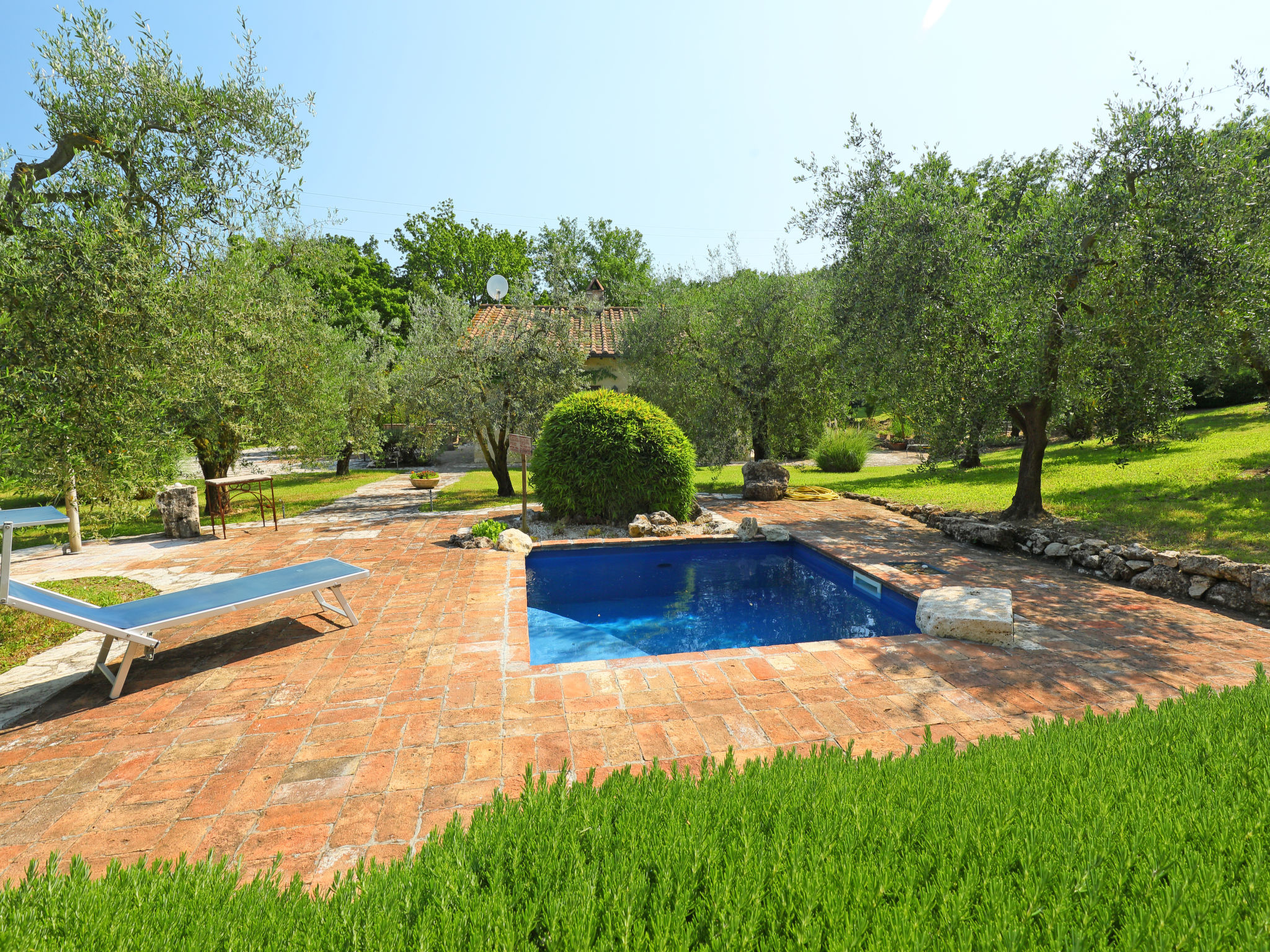 Ferienhaus mit privatem Pool