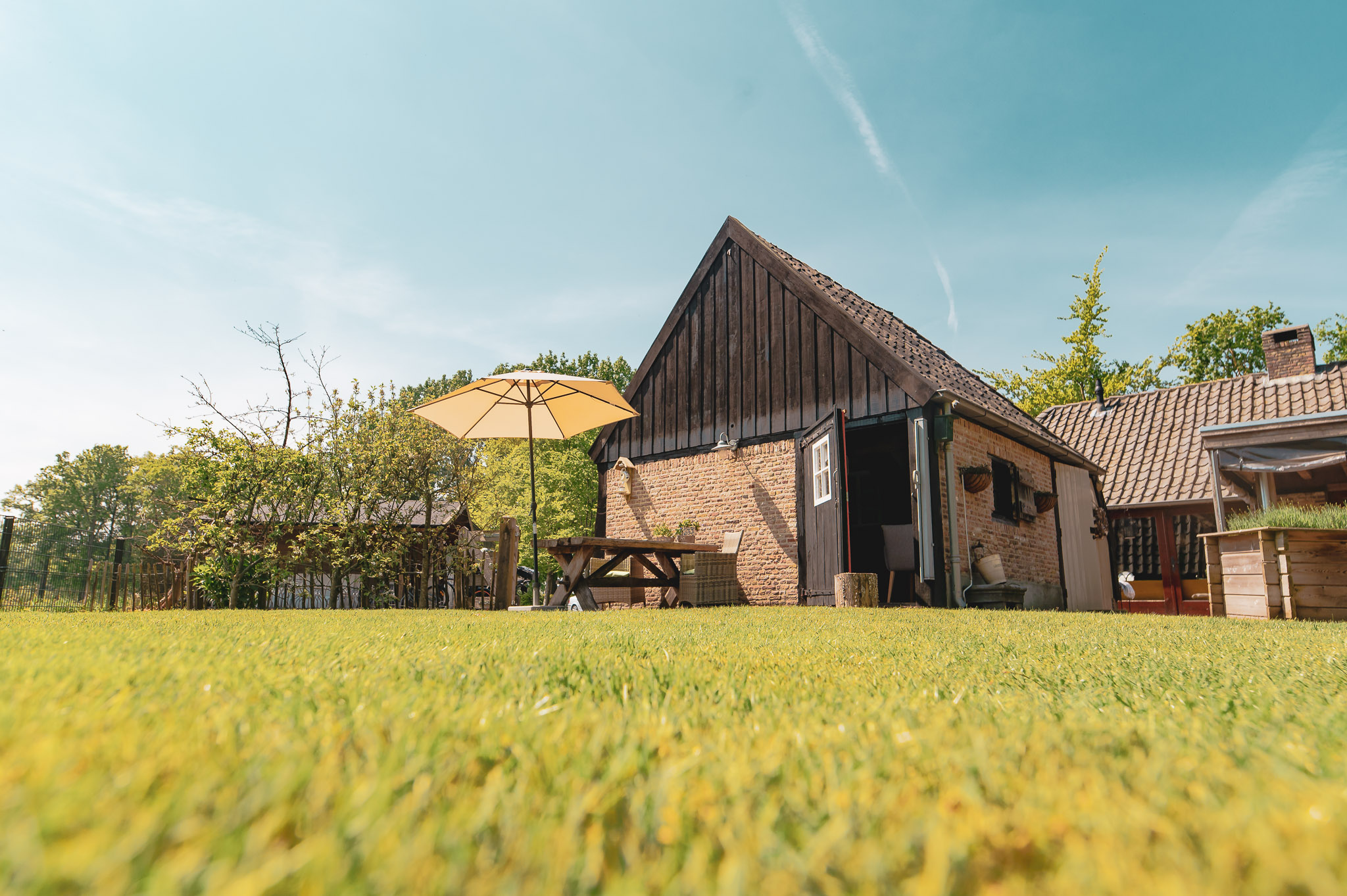 Magnifique cottage dans un cadre verdoyant