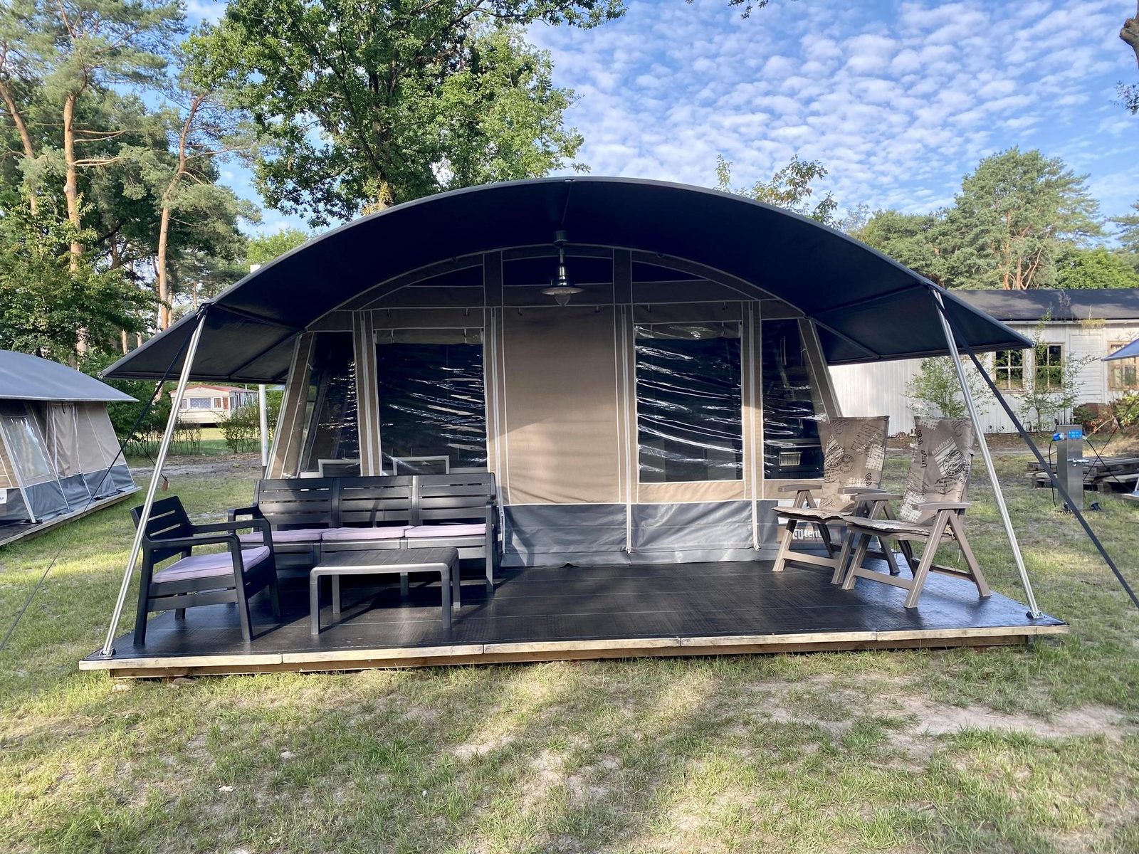Glampinglodge voor 5 personen