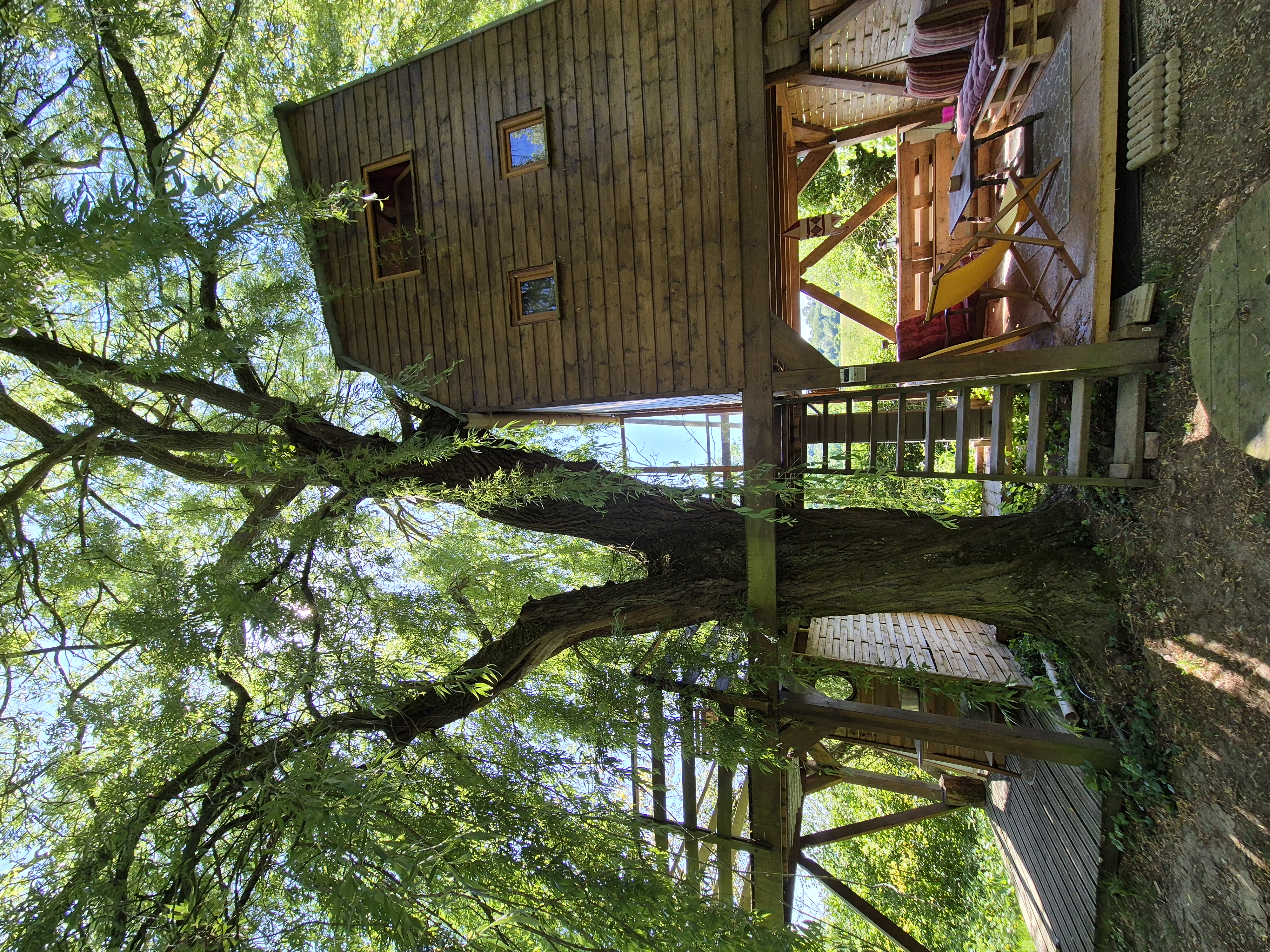 Außergewöhnliches Baumhaus direkt am Wasser