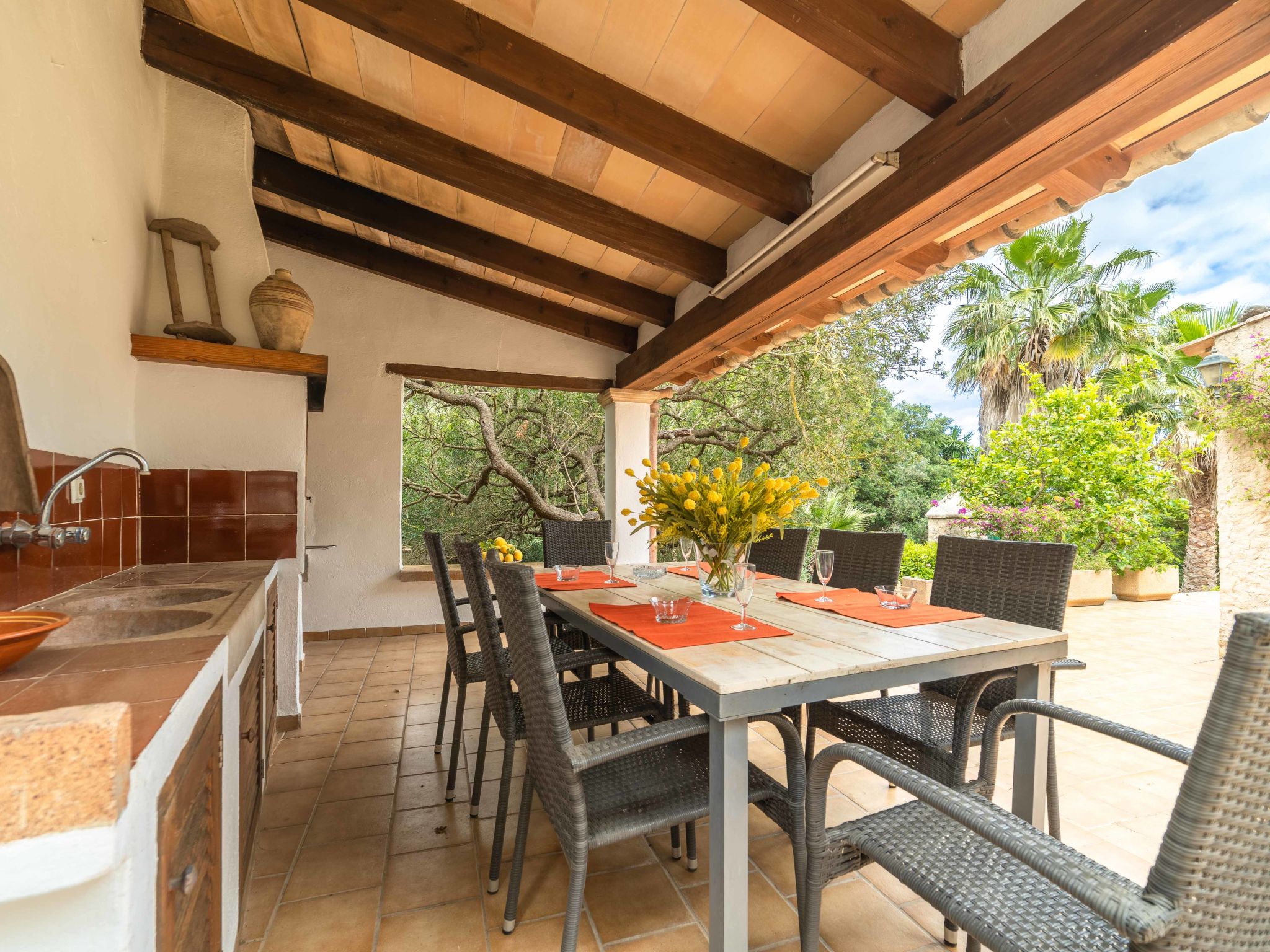 Authentische Villa für 8 Personen