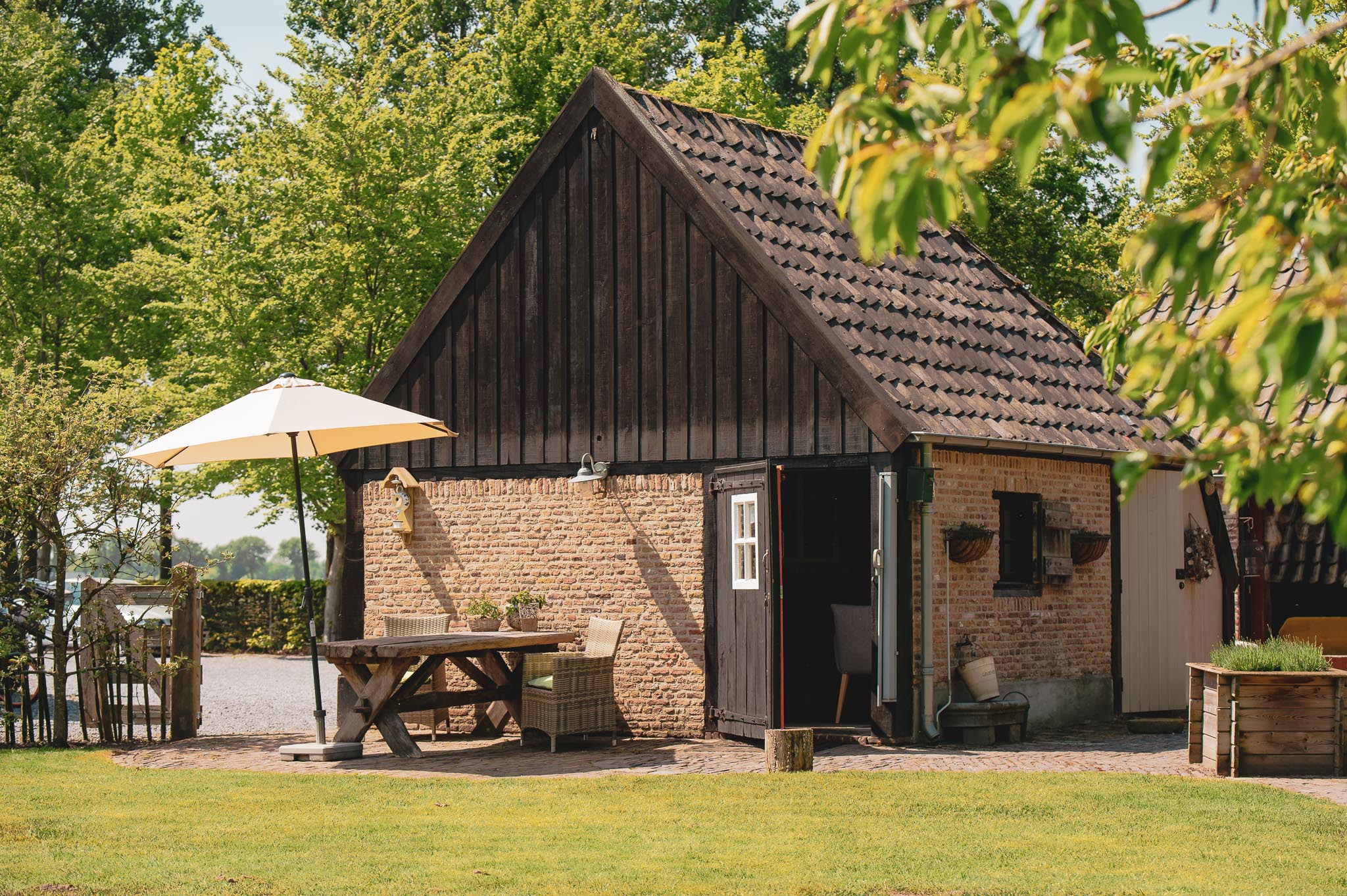 Magnifique cottage dans un cadre verdoyant