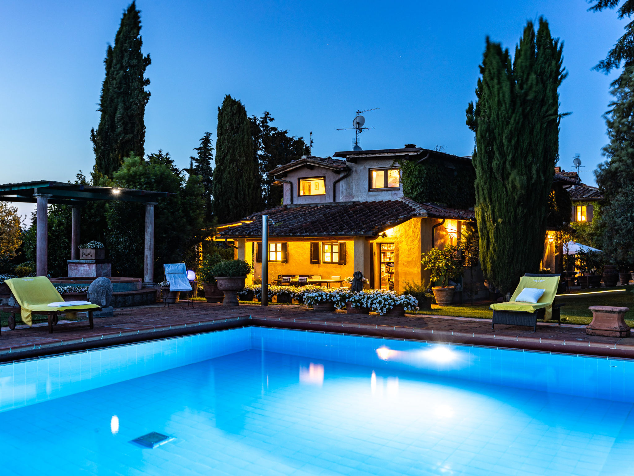 Grande villa de groupe près de Florence
