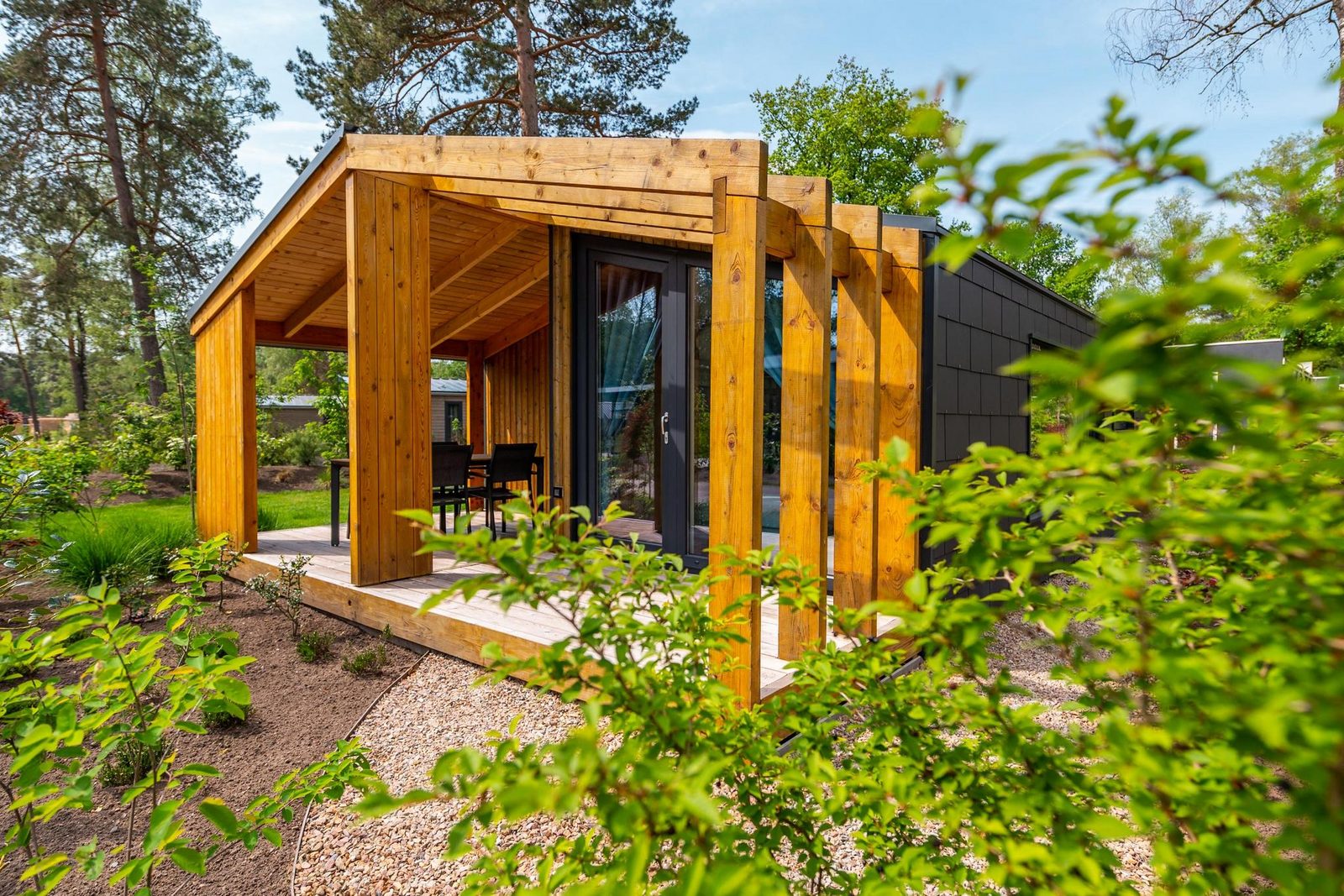 Duurzame cottage in een natuurgebied 
