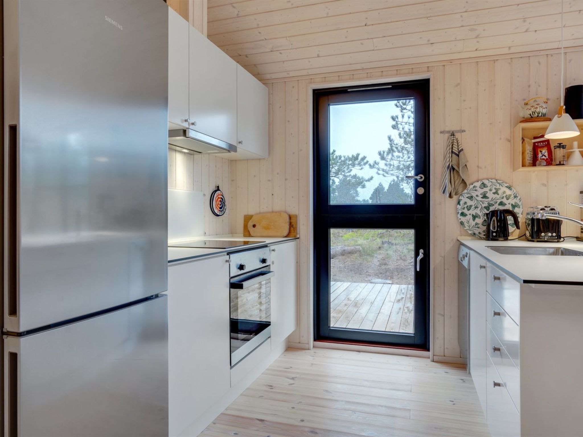 Modern holiday home in nature