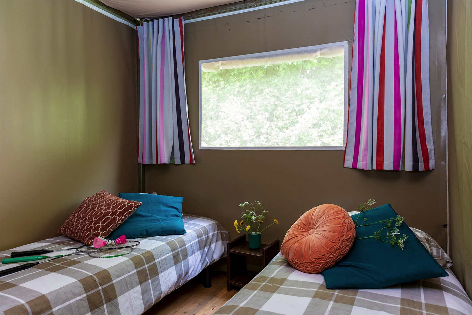 Luxe glamping lodge (4p) op boerencamping