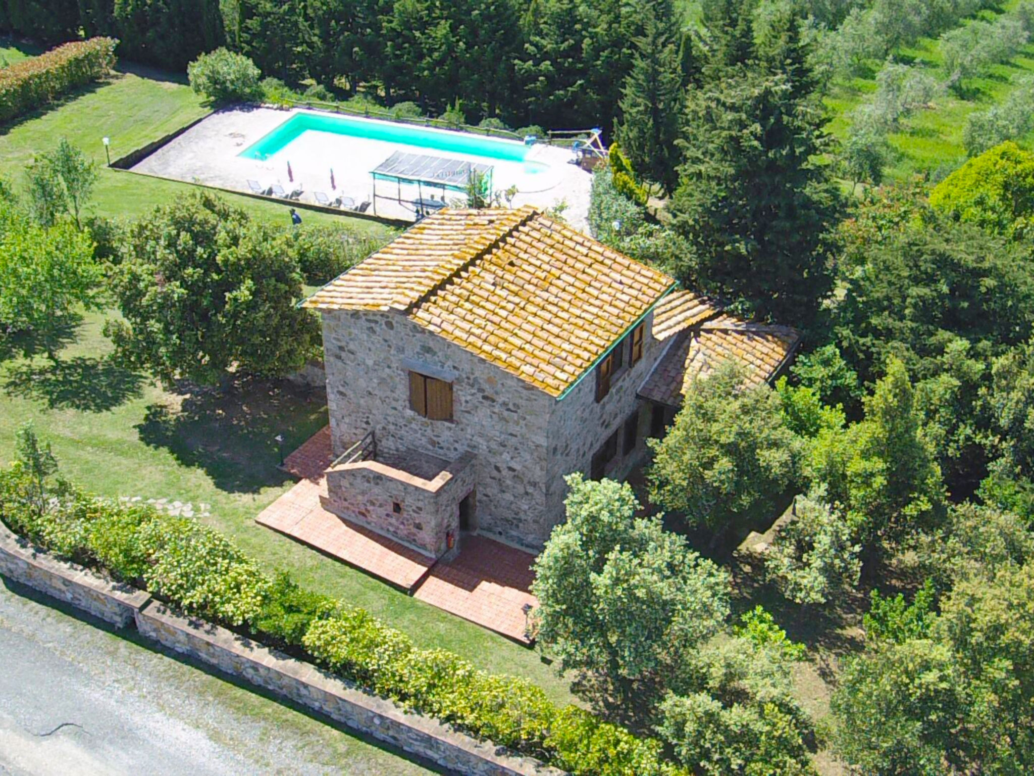 Vacation house with pool (4P)
